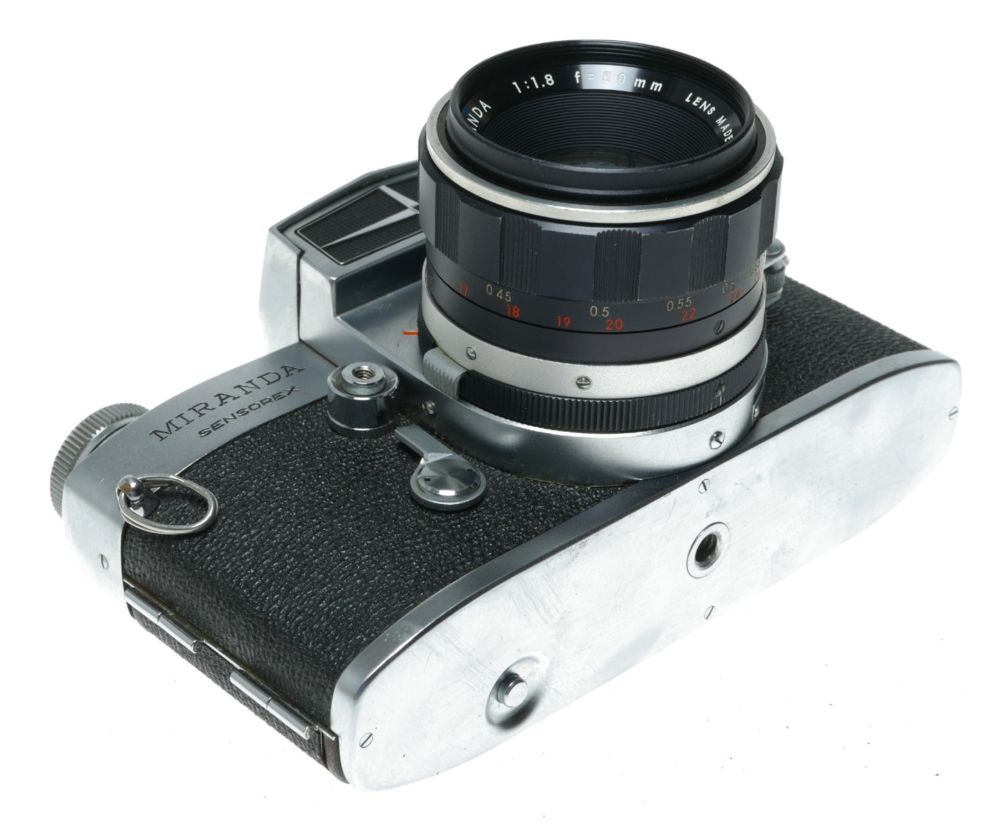 Miranda Sensorex Vintage SLR Camera with 50mm f/1.8 Lens Made in Japan - View 9