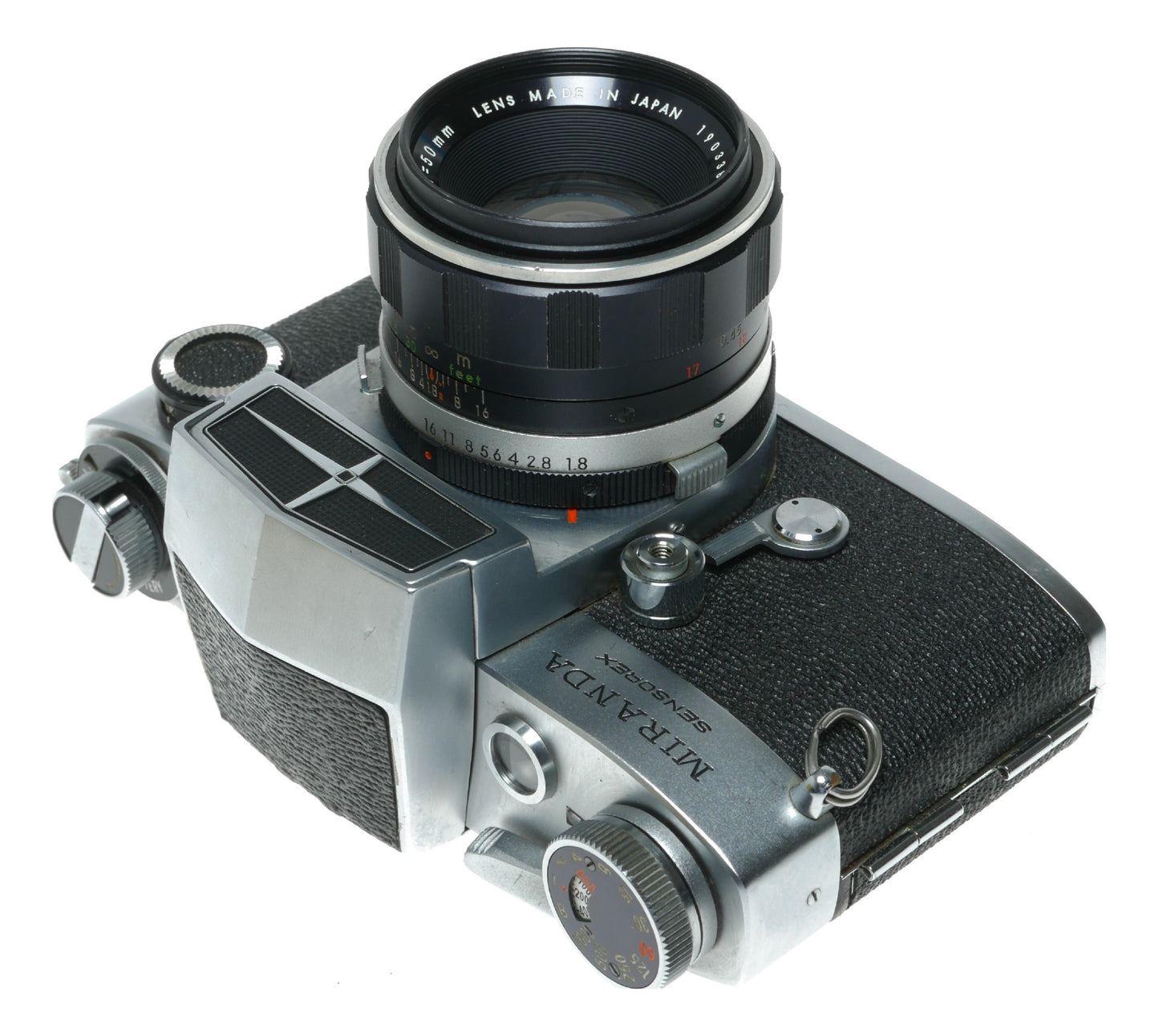 Miranda Sensorex Vintage SLR Camera with 50mm f/1.8 Lens Made in Japan - View 11