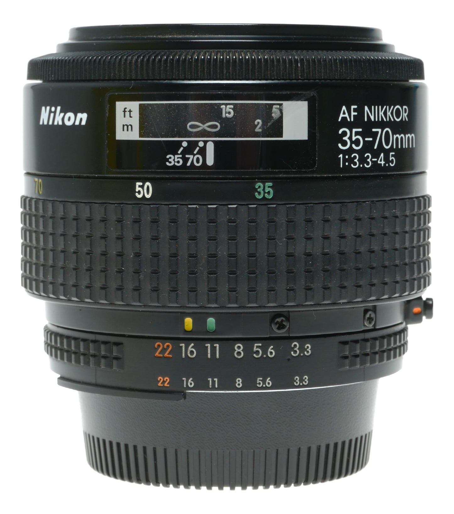 Nikon AF NIKKOR 35-70mm f/3.3-4.5 Zoom Lens - Made in Japan - View 7