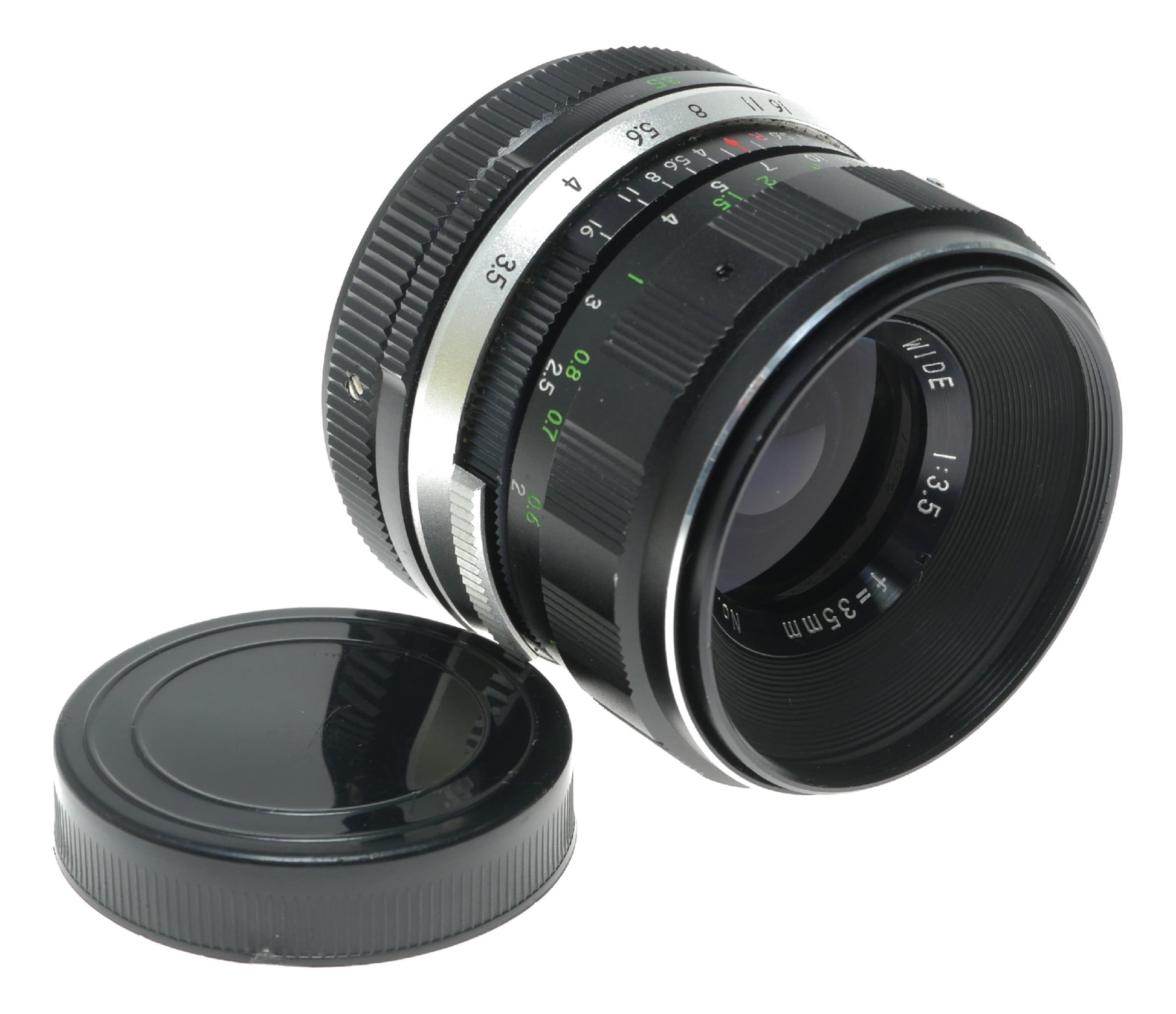 Soligor 35mm f/3.5 Wide Angle Lens Vintage Japanese Camera Lens