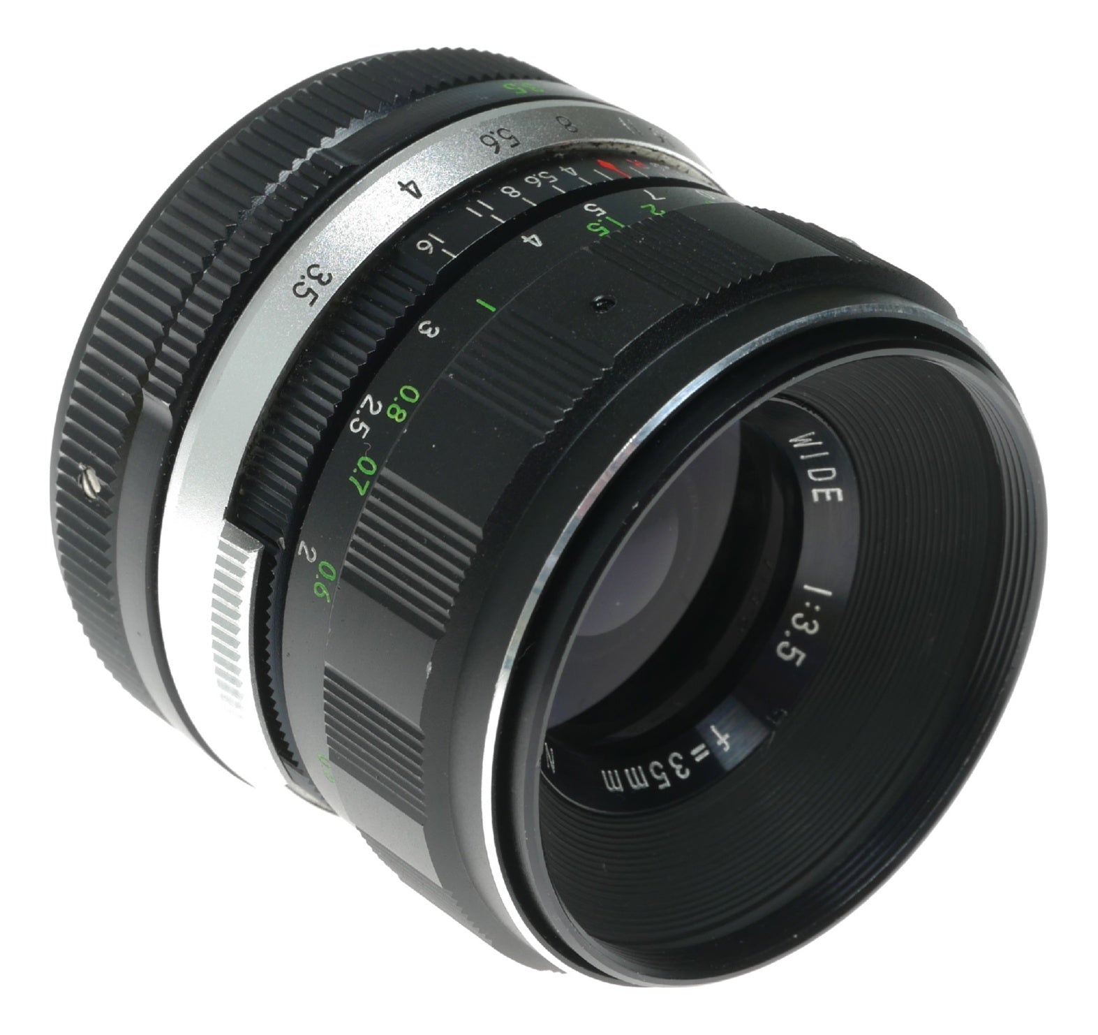 Soligor 35mm f/3.5 Wide Angle Lens Vintage Japanese Camera Lens - View 4