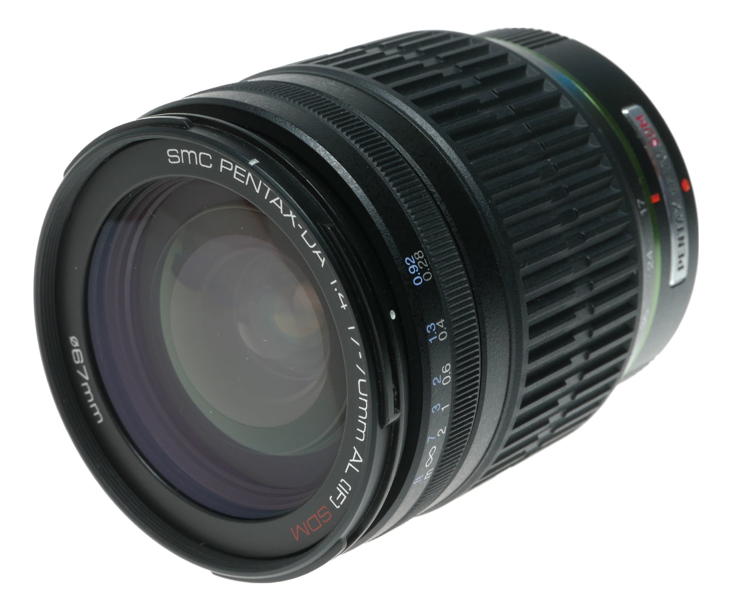 Pentax SMC DA 17-70mm f/4 AL (IF) SDM Lens for Pentax DSLR Cameras with PH-RBM 67mm Lens Hood - View 3