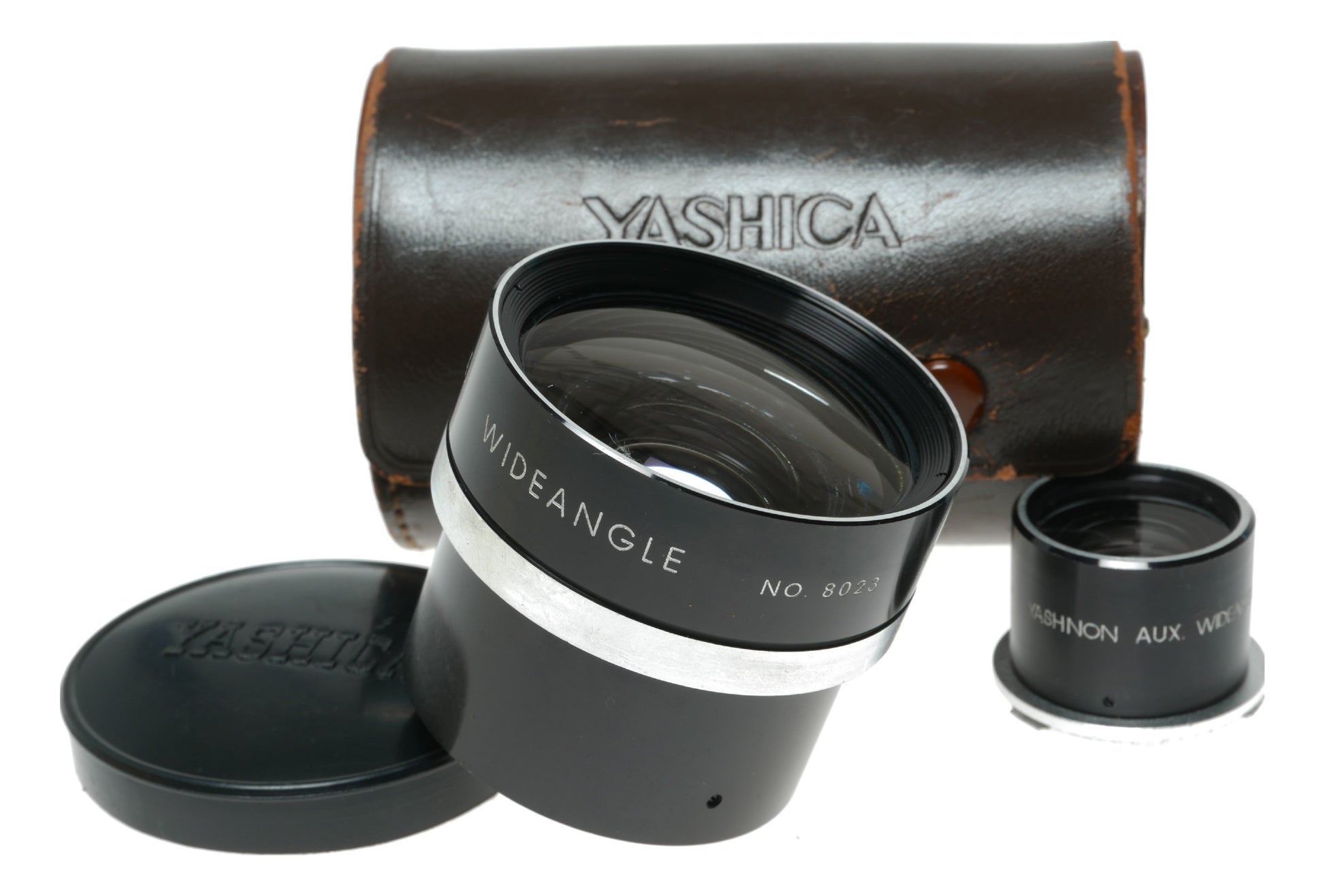Yashica Wideangle Vintage Film Camera with Yashinon Aux. Wideangle Lens, Made in Japan