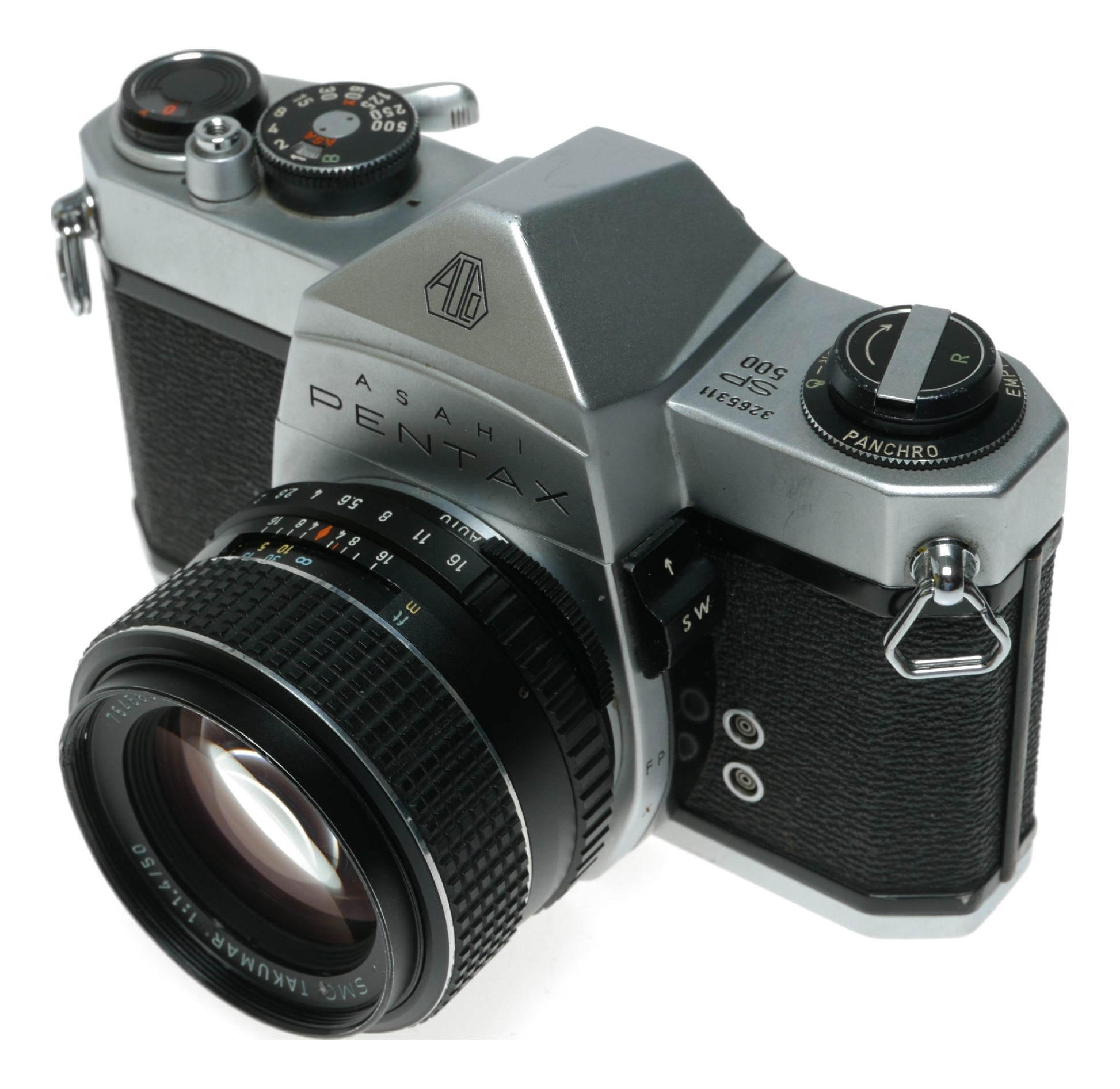 Asahi Pentax SMC Takumar 1:1.4/50mm Vintage SLR Camera Lens - View 3