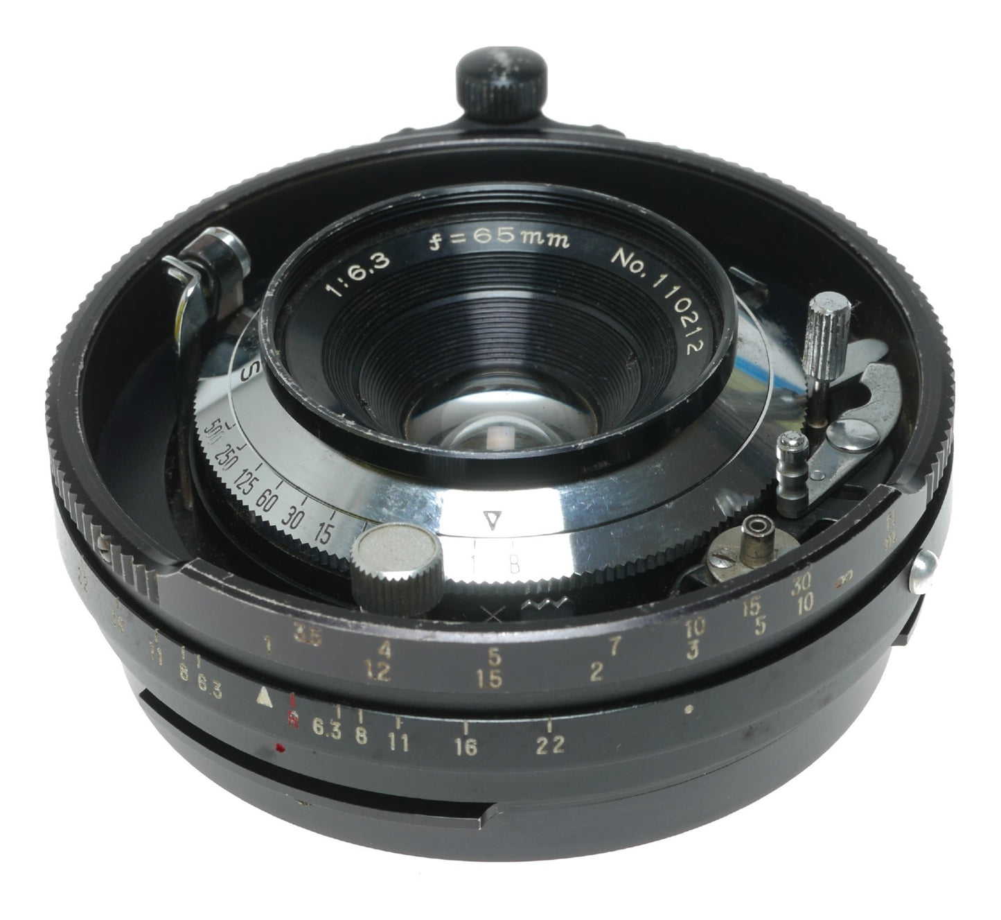 Mamiya-Sekor 65mm f/6.3 Vintage Lens for Seikosha-S Camera, Made in Japan - View 2