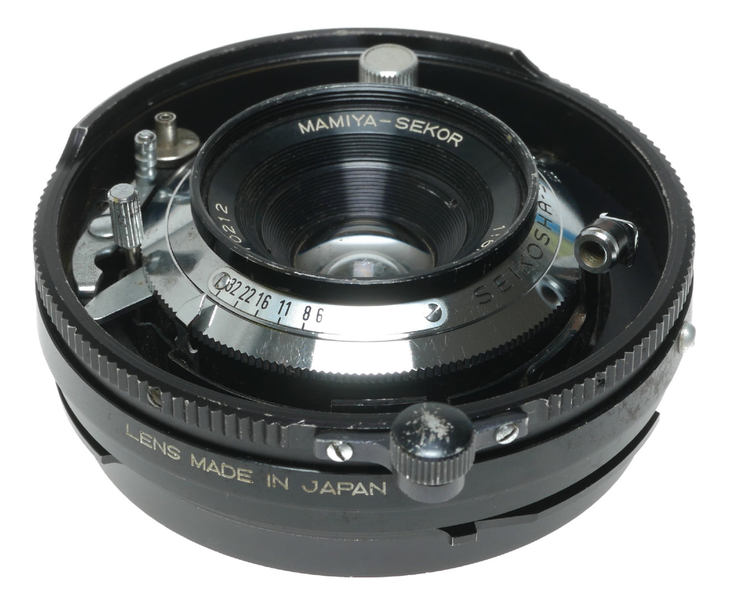 Mamiya-Sekor 65mm f/6.3 Vintage Lens for Seikosha-S Camera, Made in Japan - View 3