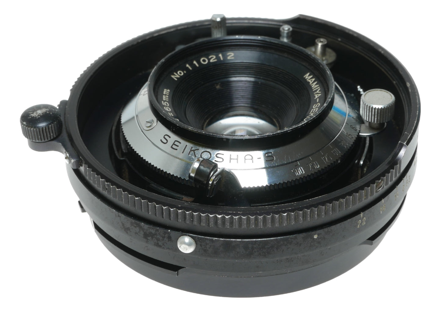 Mamiya-Sekor 65mm f/6.3 Vintage Lens for Seikosha-S Camera, Made in Japan - View 4