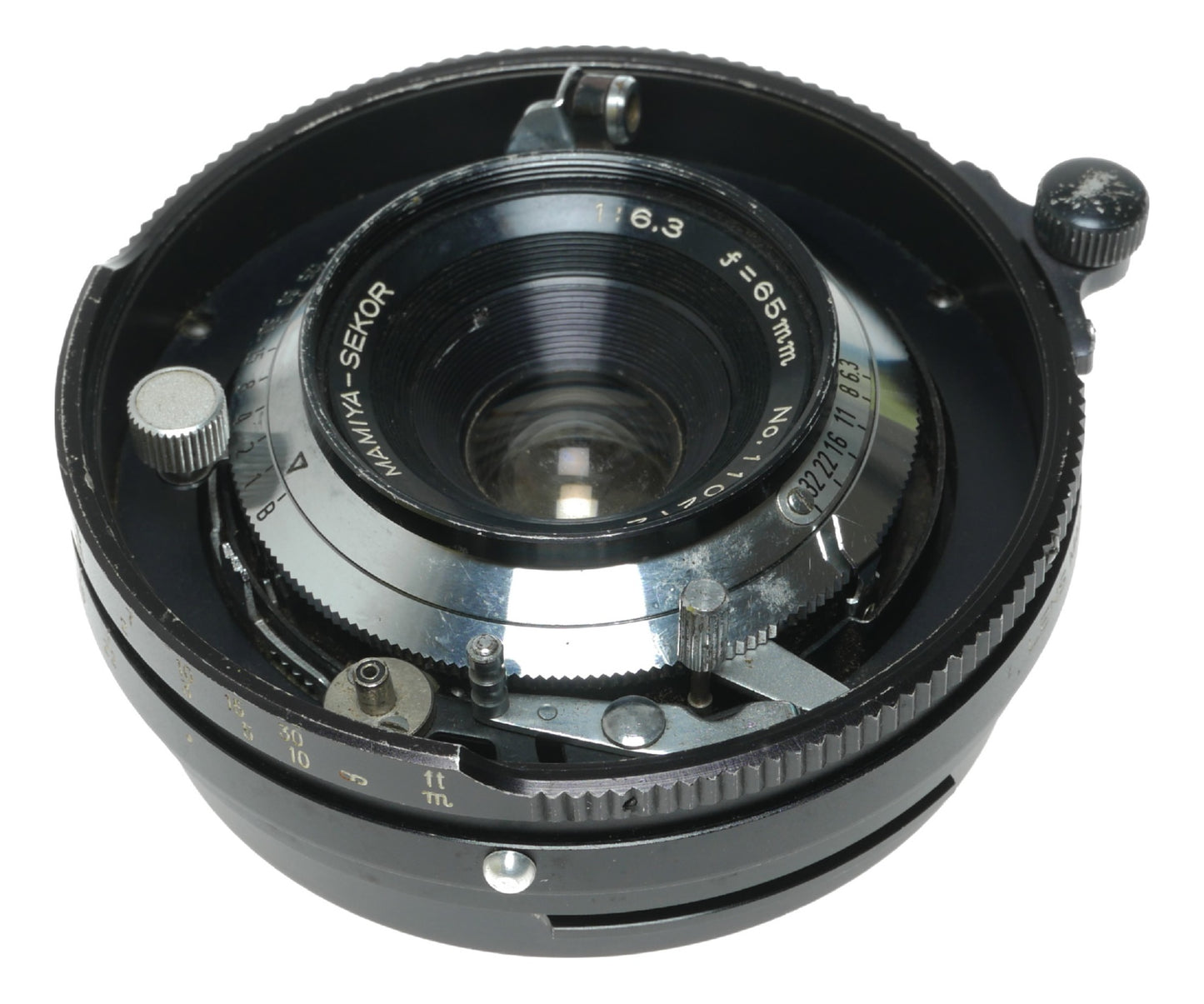 Mamiya-Sekor 65mm f/6.3 Vintage Lens for Seikosha-S Camera, Made in Japan - View 12