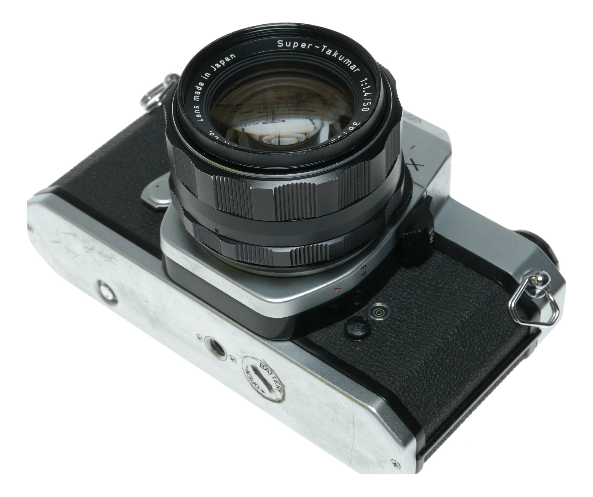 Asahi Pentax Spotmatic SP II Vintage SLR Film Camera with Super-Takumar 1:1.4/50mm Lens - View 8