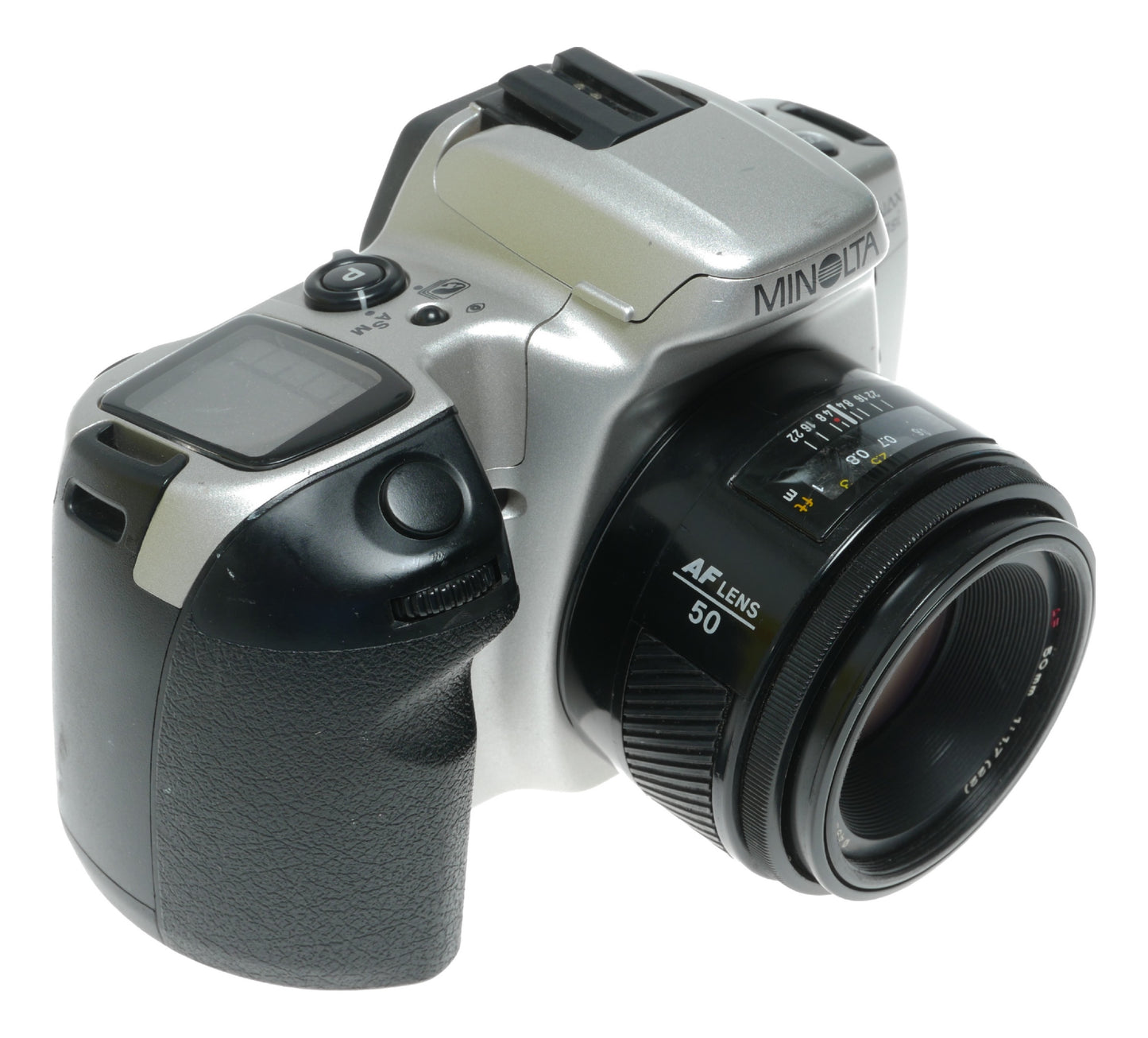 Minolta Dynax 500si Vintage SLR Camera with AF 50mm f/1.7 Lens - View 4