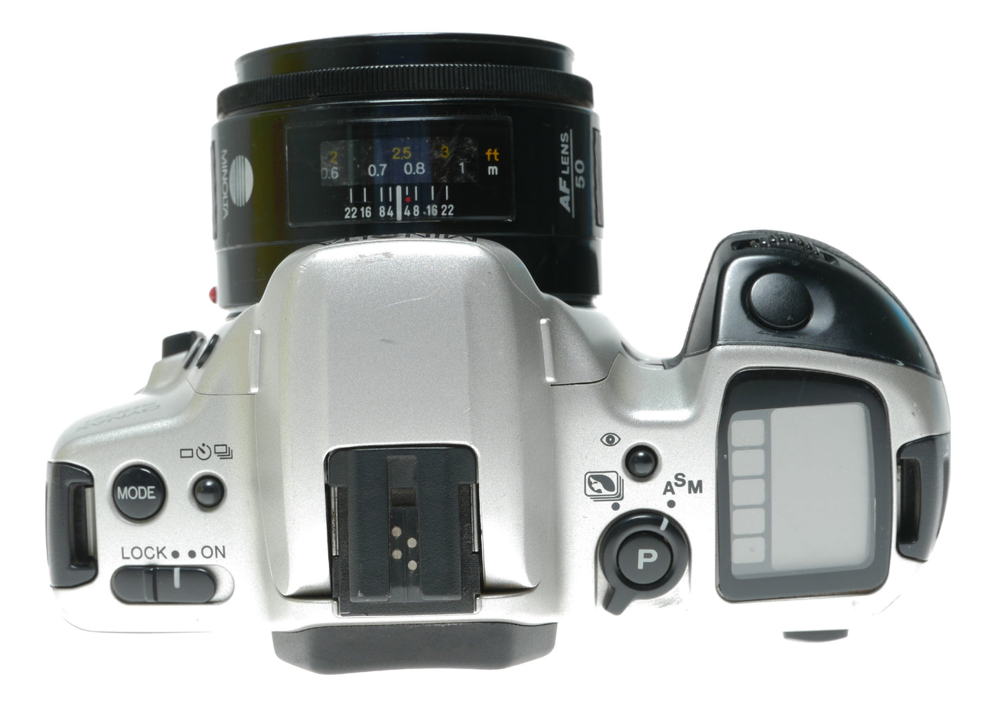 Minolta Dynax 500si Vintage SLR Camera with AF 50mm f/1.7 Lens - View 5