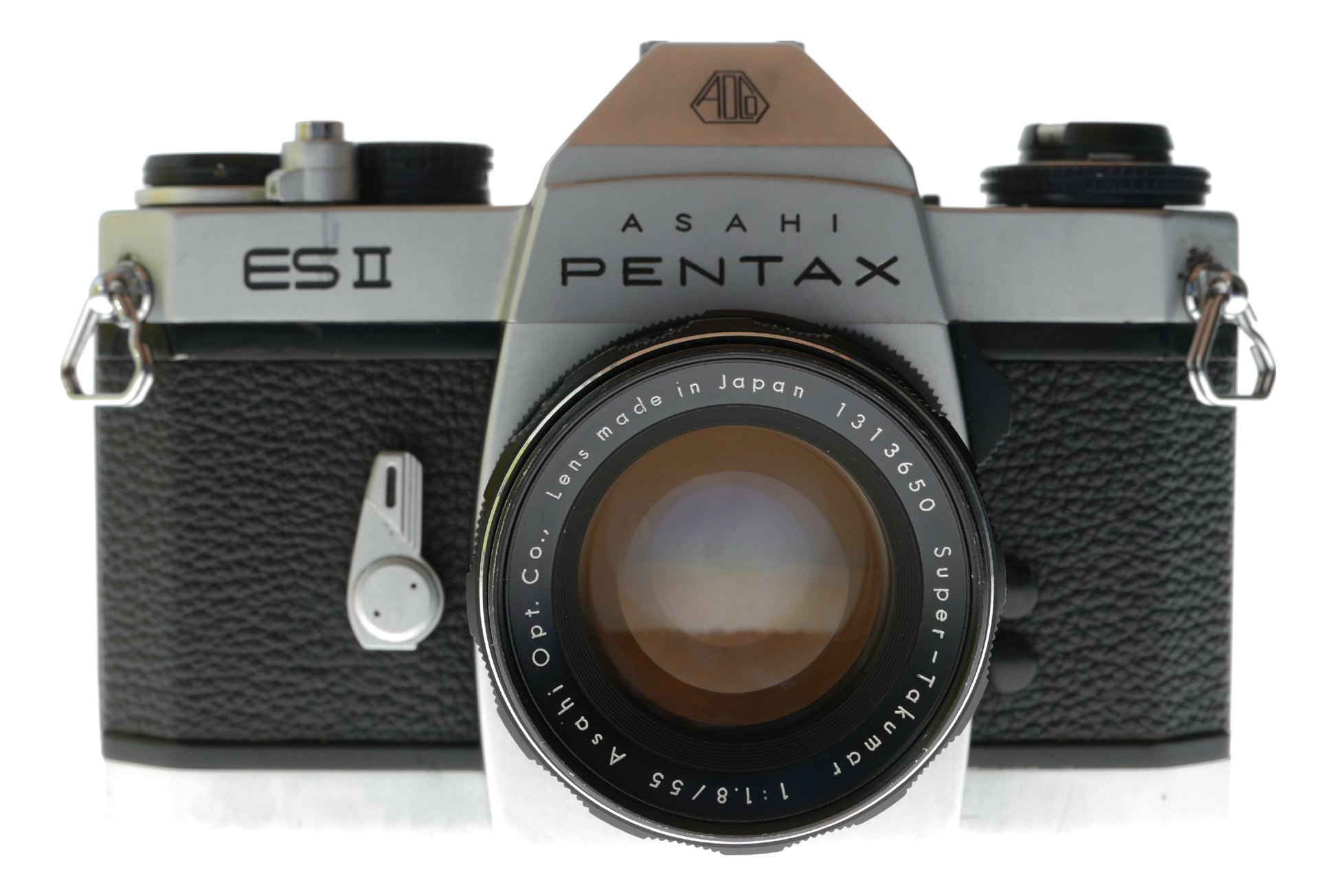 Asahi Pentax ES II Vintage SLR Camera with Super-Takumar 55mm f/1.8 Lens