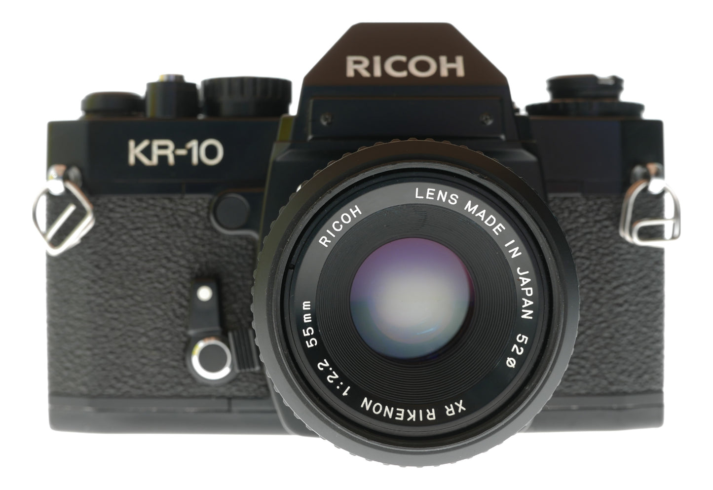 Ricoh KR-10 Vintage SLR Camera with XR Rikenon 55mm f/2.2 Lens