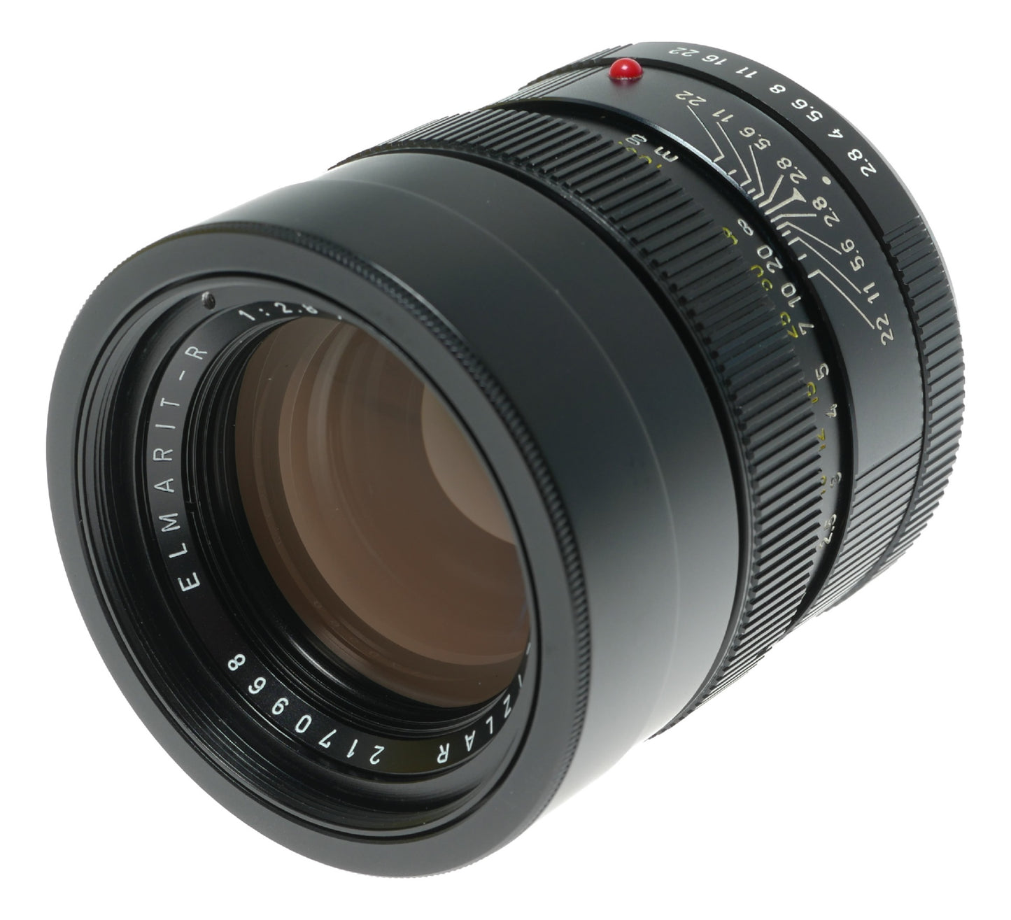Leicaflex ELMARIT-R 90mm f/2.8 Vintage SLR Camera Lens by Leitz Wetzlar - View 3