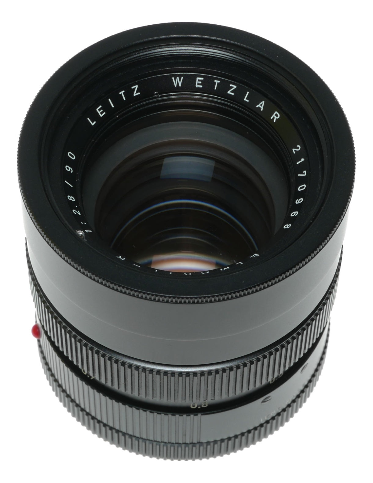 Leicaflex ELMARIT-R 90mm f/2.8 Vintage SLR Camera Lens by Leitz Wetzlar - View 9