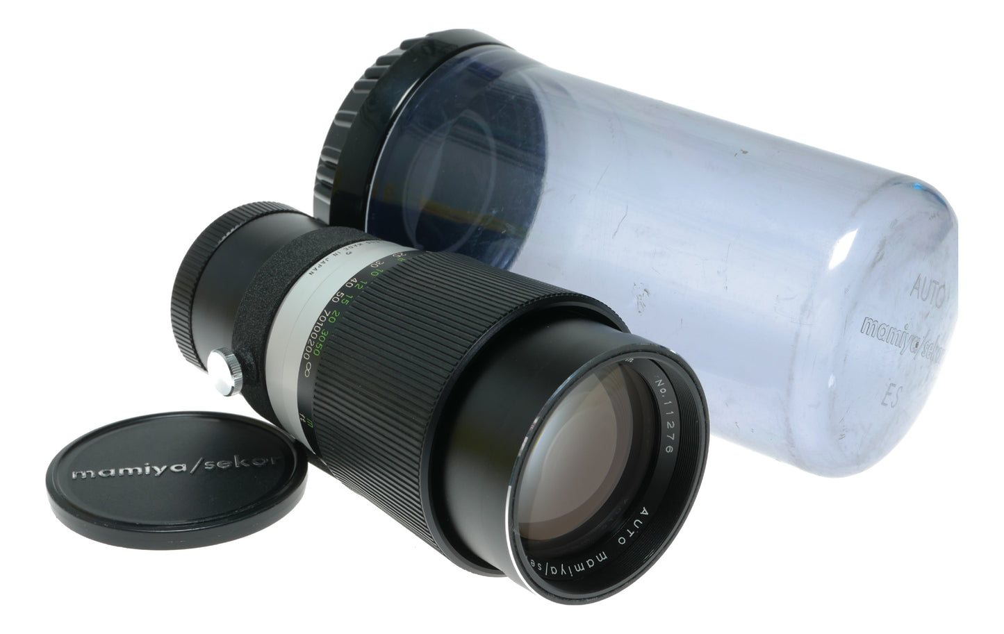 Mamiya/Sekor 200mm f/3.5 Auto Telephoto Lens Vintage Japanese Optics