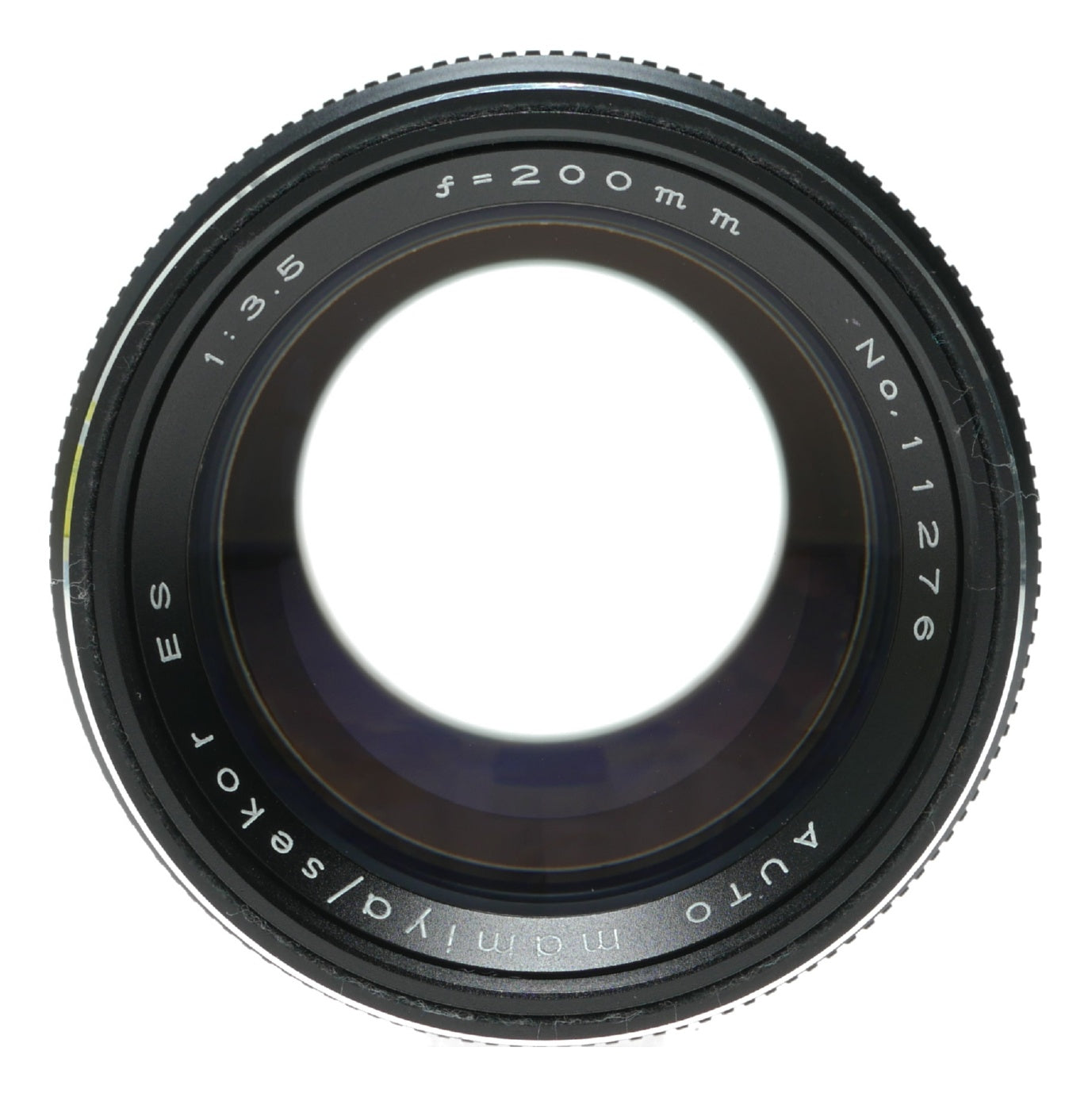 Mamiya/Sekor 200mm f/3.5 Auto Telephoto Lens Vintage Japanese Optics - View 2