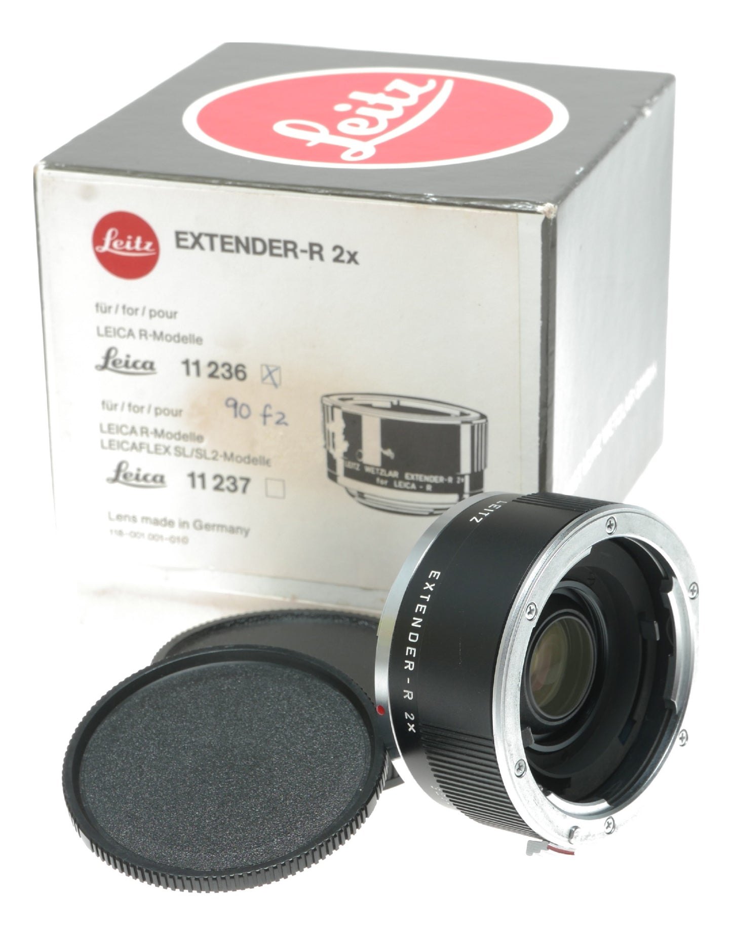 Leitz EXTENDER-R 2x Teleconverter for Leica R and Leicaflex SL/SL2 Cameras - Made in Germany - View 6