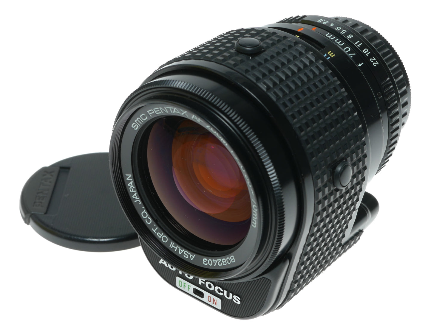 Pentax smc PENTAX AF Zoom 35-70mm f/2.8 Lens - Asahi Optical Co. Japan - View 2