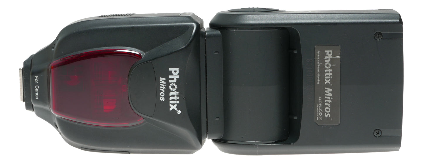 Photrix Mitros TTL Flash for Canon Cameras with High-Speed Sync and Zoom Functionality - View 6