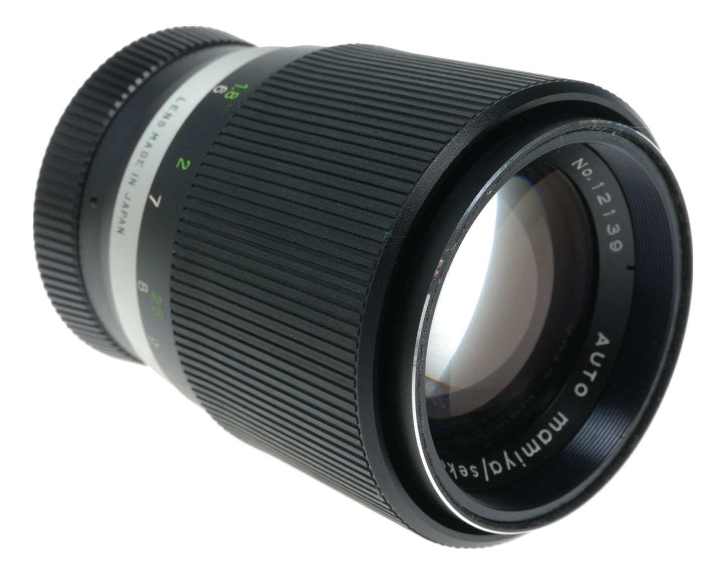 Mamiya/Sekor E.S. 135mm f/2.8 Vintage Auto Telephoto Lens Made in Japan - View 5