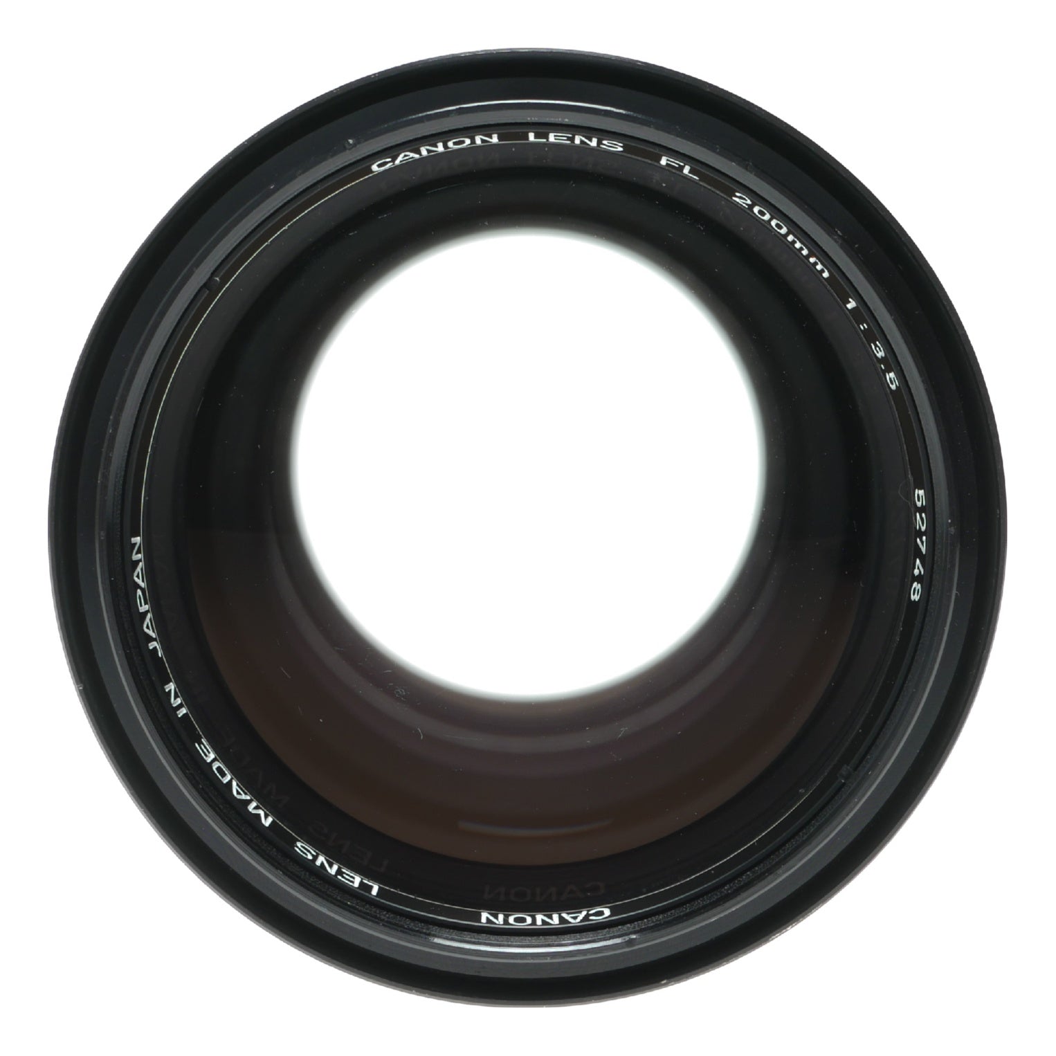 Canon FL 200mm f/3.5 Vintage Prime Lens Made in Japan - View 2