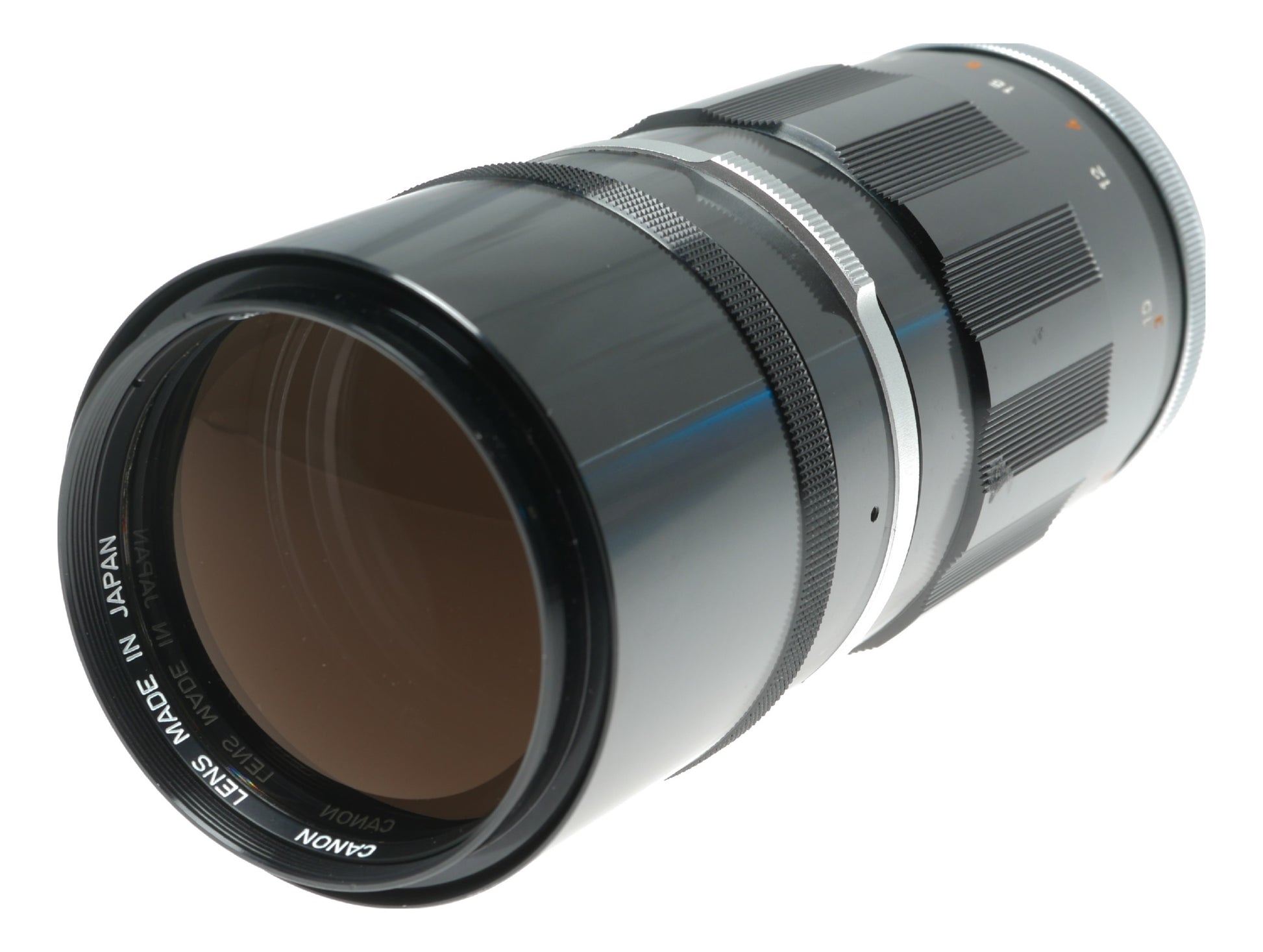 Canon FL 200mm f/3.5 Vintage Prime Lens Made in Japan - View 3