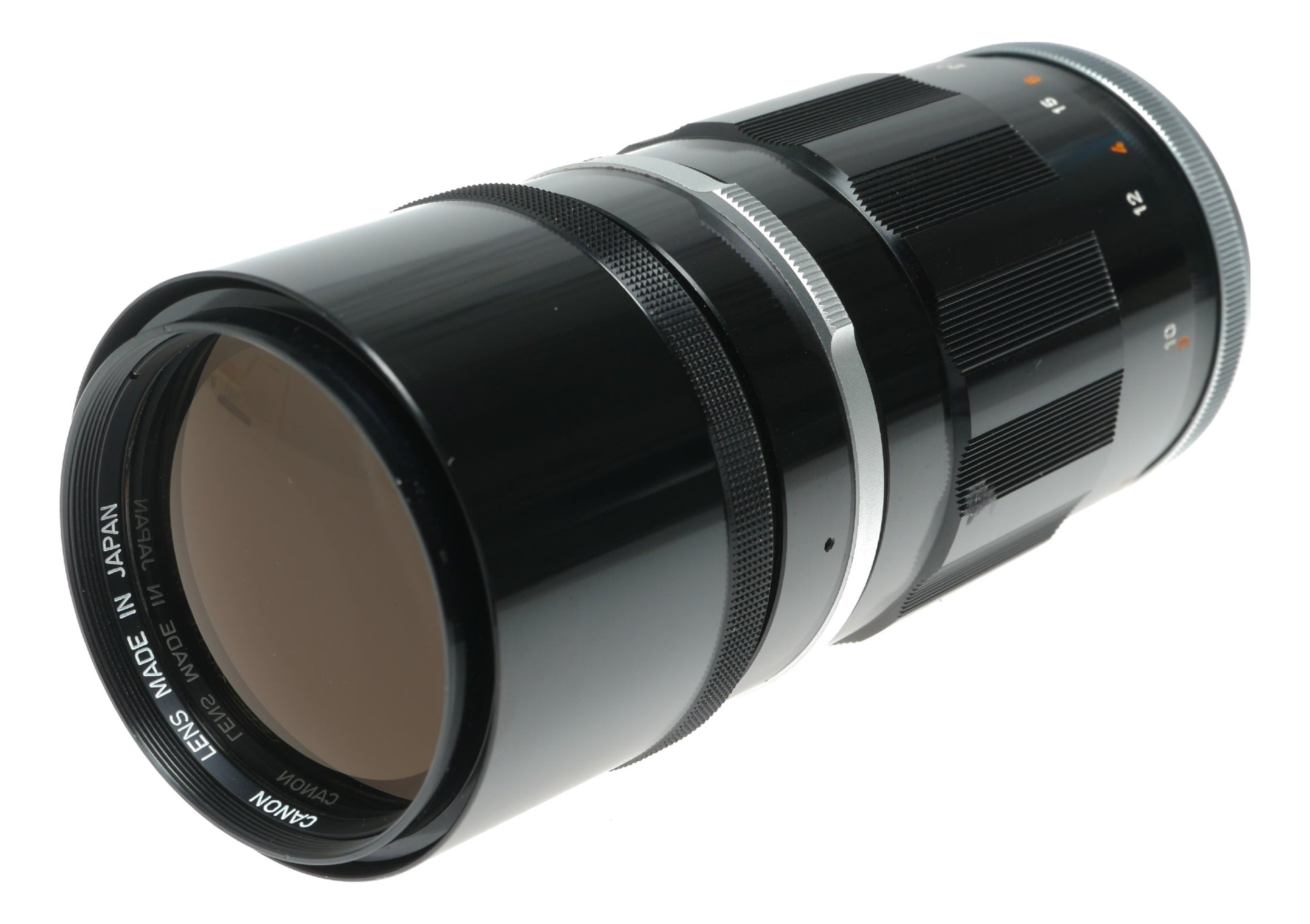 Canon FL 200mm f/3.5 Vintage Prime Lens Made in Japan - View 5