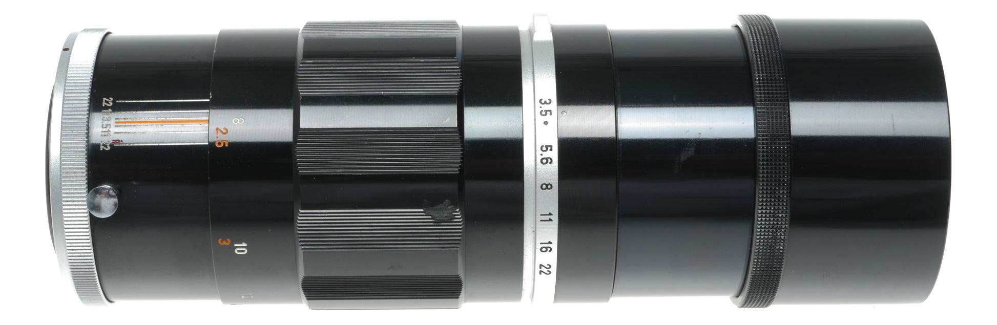 Canon FL 200mm f/3.5 Vintage Prime Lens Made in Japan - View 10