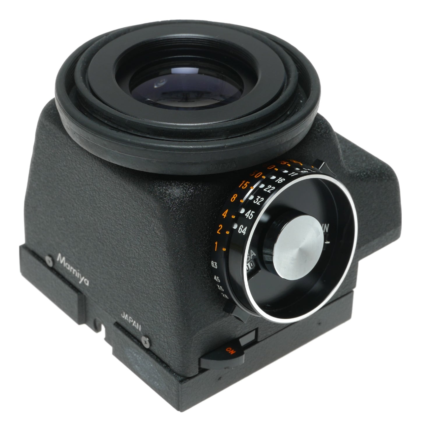 Mamiya Vintage Film Camera with Multiple Shutter Speeds and Aperture Settings - View 3