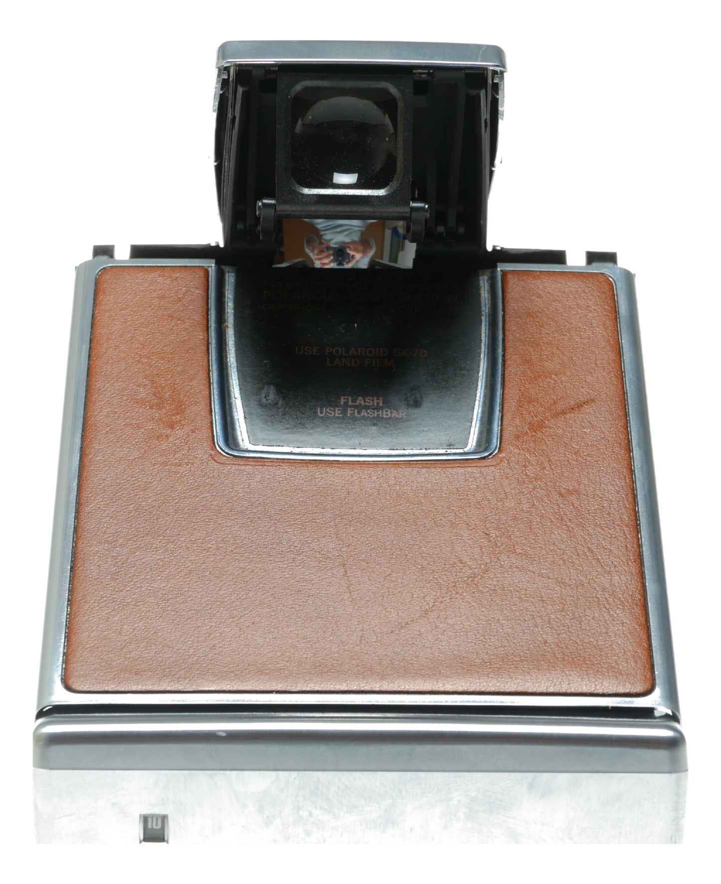 Polaroid SX-70 Land Camera with Flash and Flashbulb Compatibility - View 9