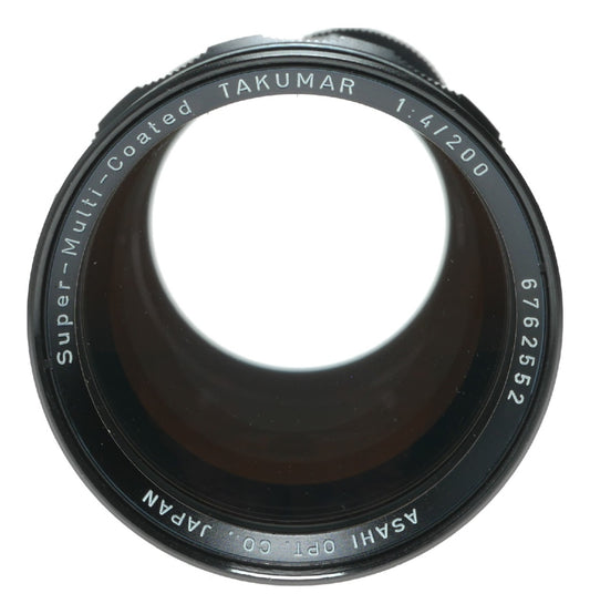 Asahi Pentax Super-Multi-Coated Takumar 200mm f/4 Vintage Lens - View 3