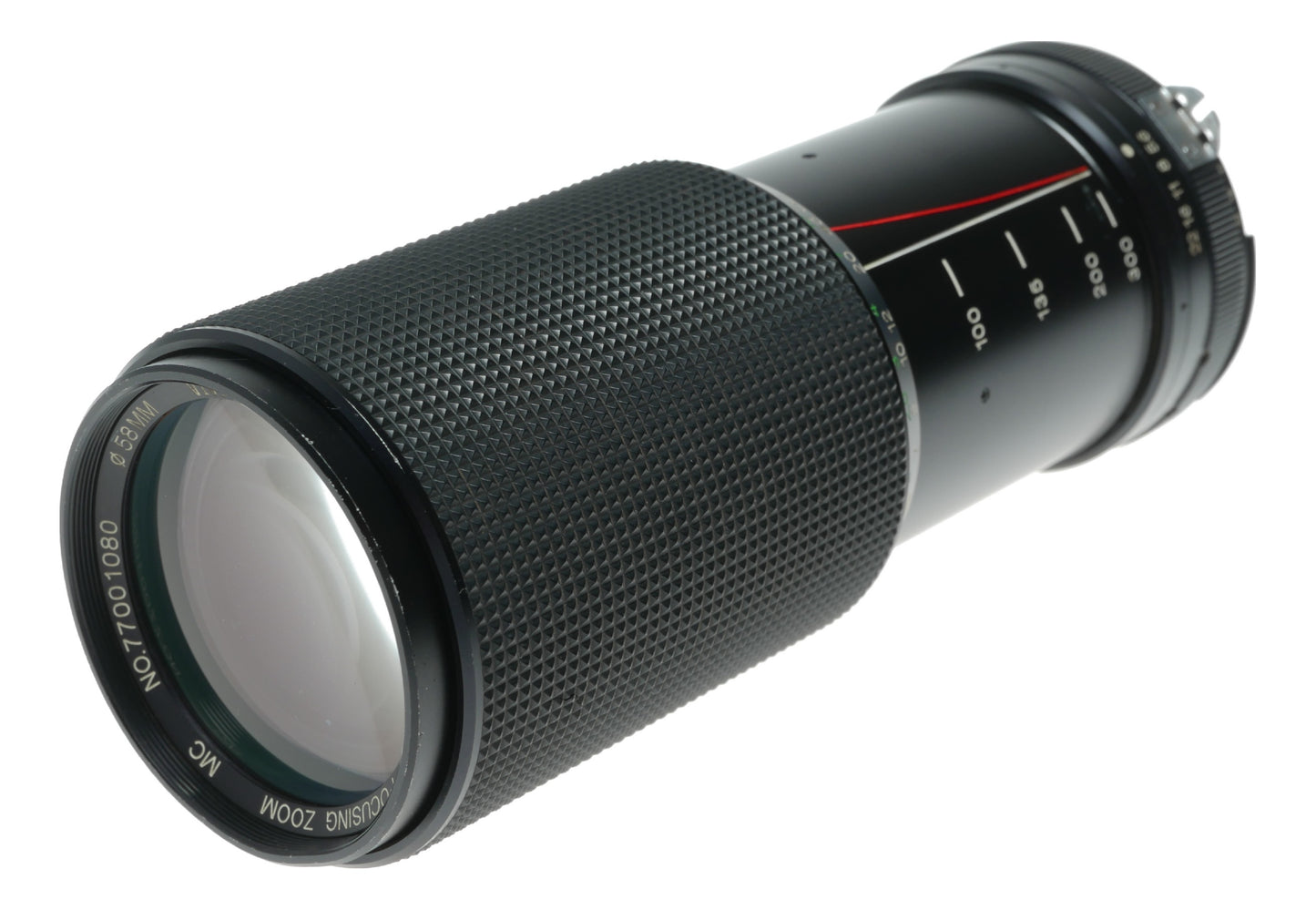 Vivitar 75-300mm f/5.6 Close Focusing Zoom Lens, Multi-Coated, 58mm Filter Thread, Made in Japan - View 9