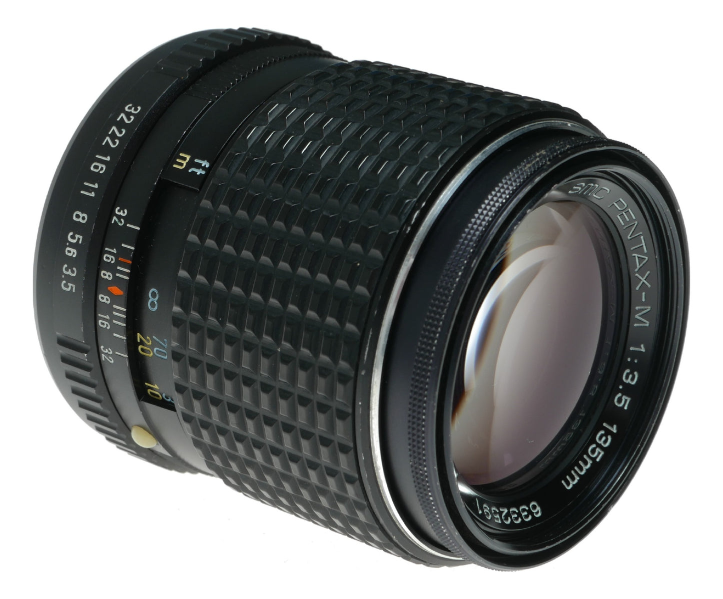 Pentax SMC Pentax-M 135mm f/3.5 Vintage Prime Lens - View 4