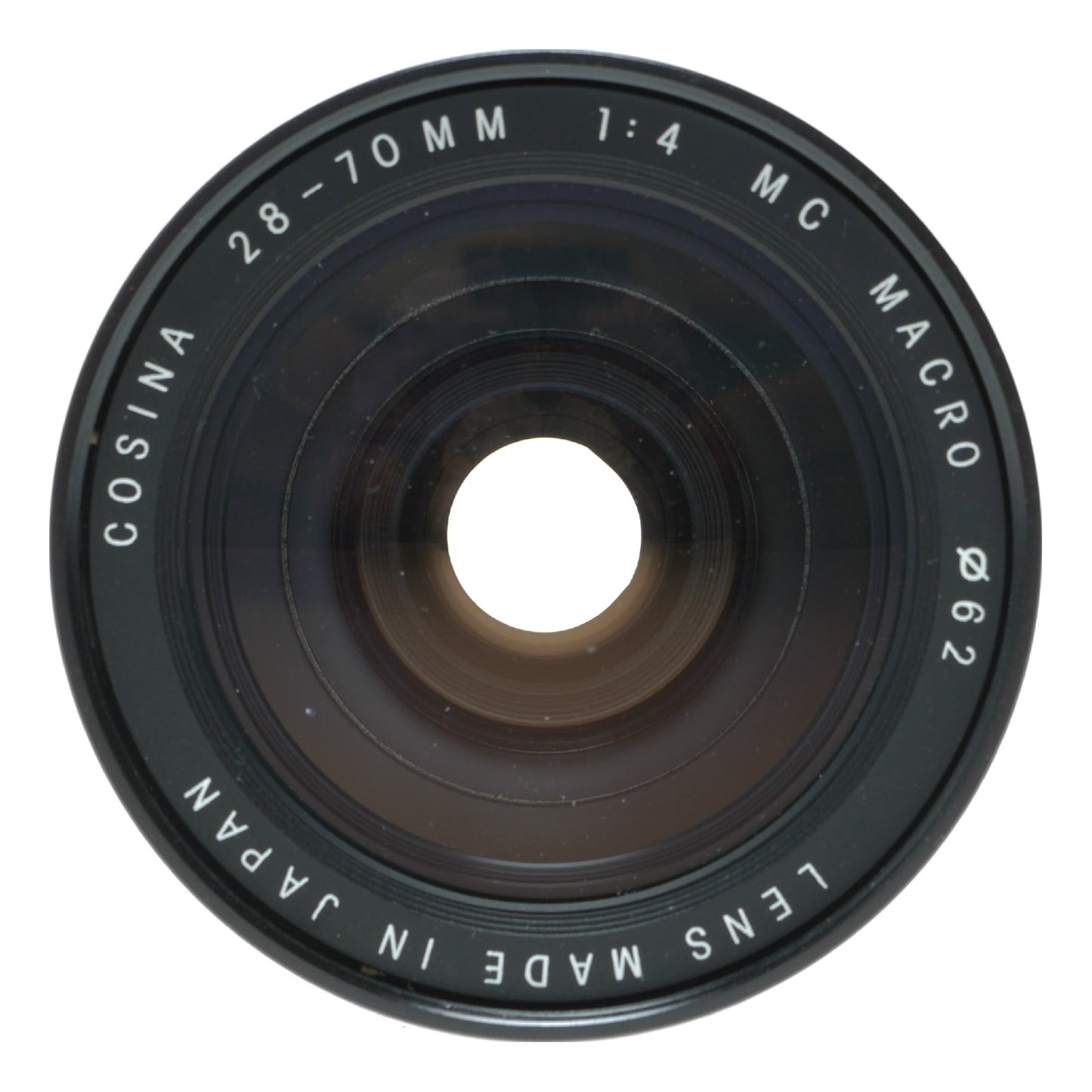 Cosina 28-70mm f/4 MC Macro Lens, Made in Japan, Ø62mm Filter Thread - View 2