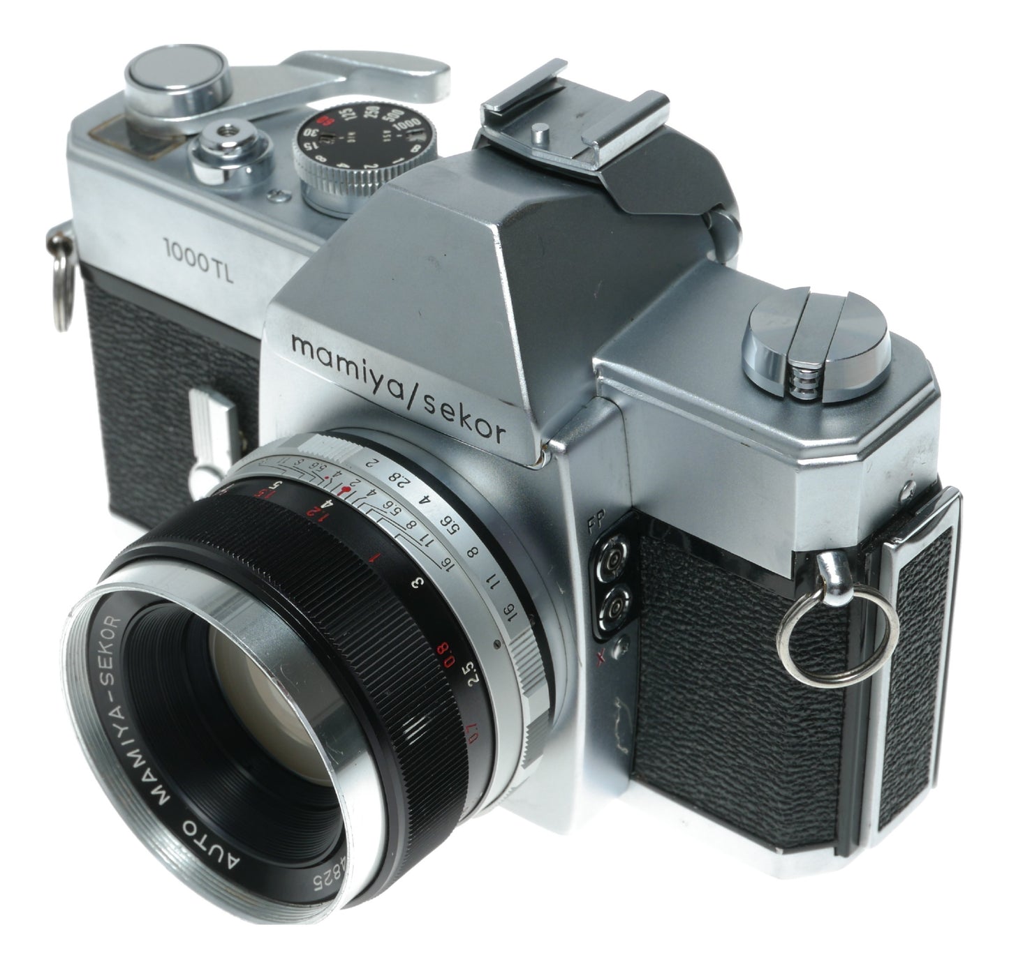 Mamiya-Sekor 1:1.2 f=50mm Vintage SLR Camera - Made in Japan - View 3