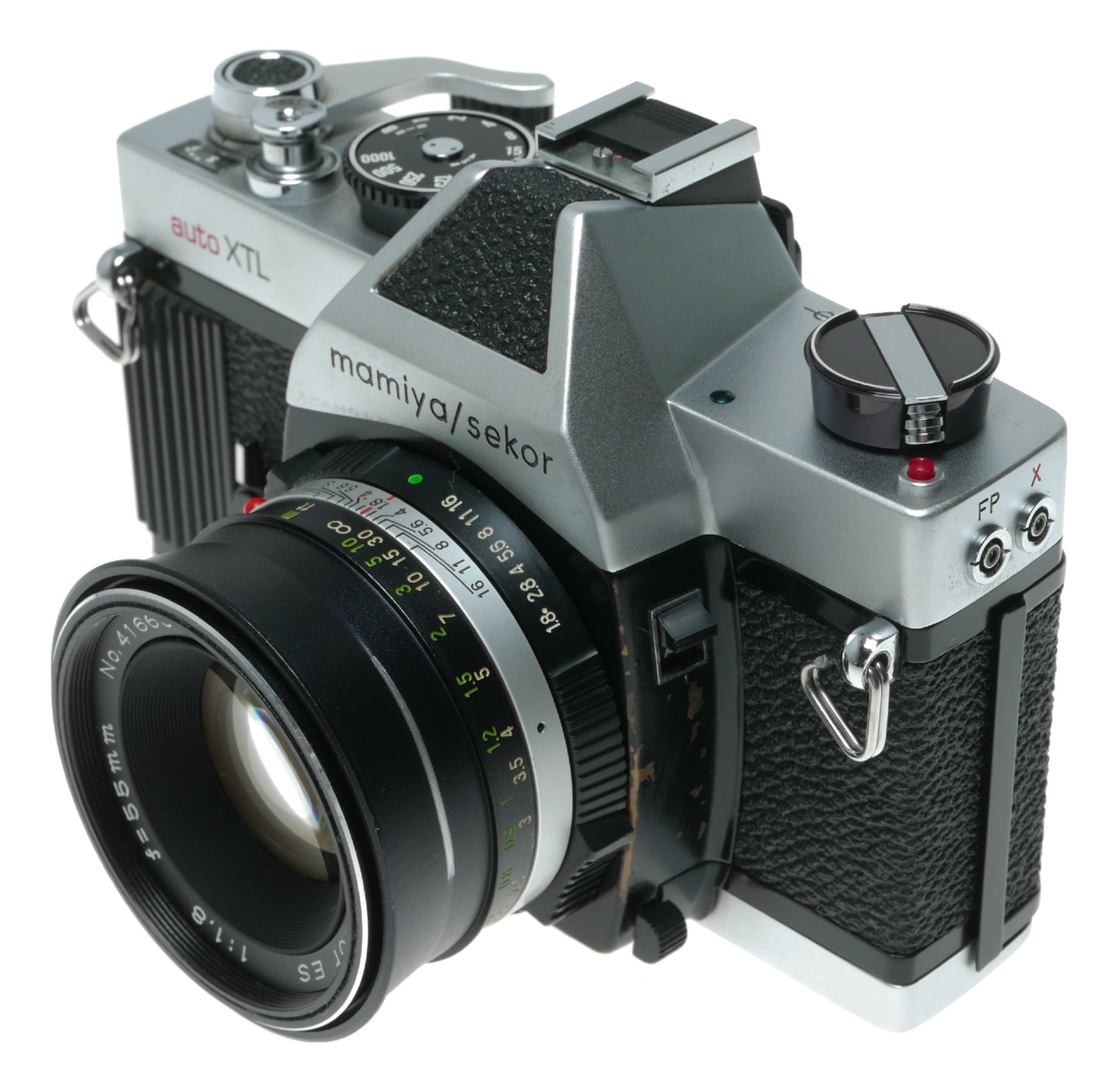 Mamiya/Sekor Auto XTL Vintage SLR Camera with 55mm f/1.8 Lens - View 2
