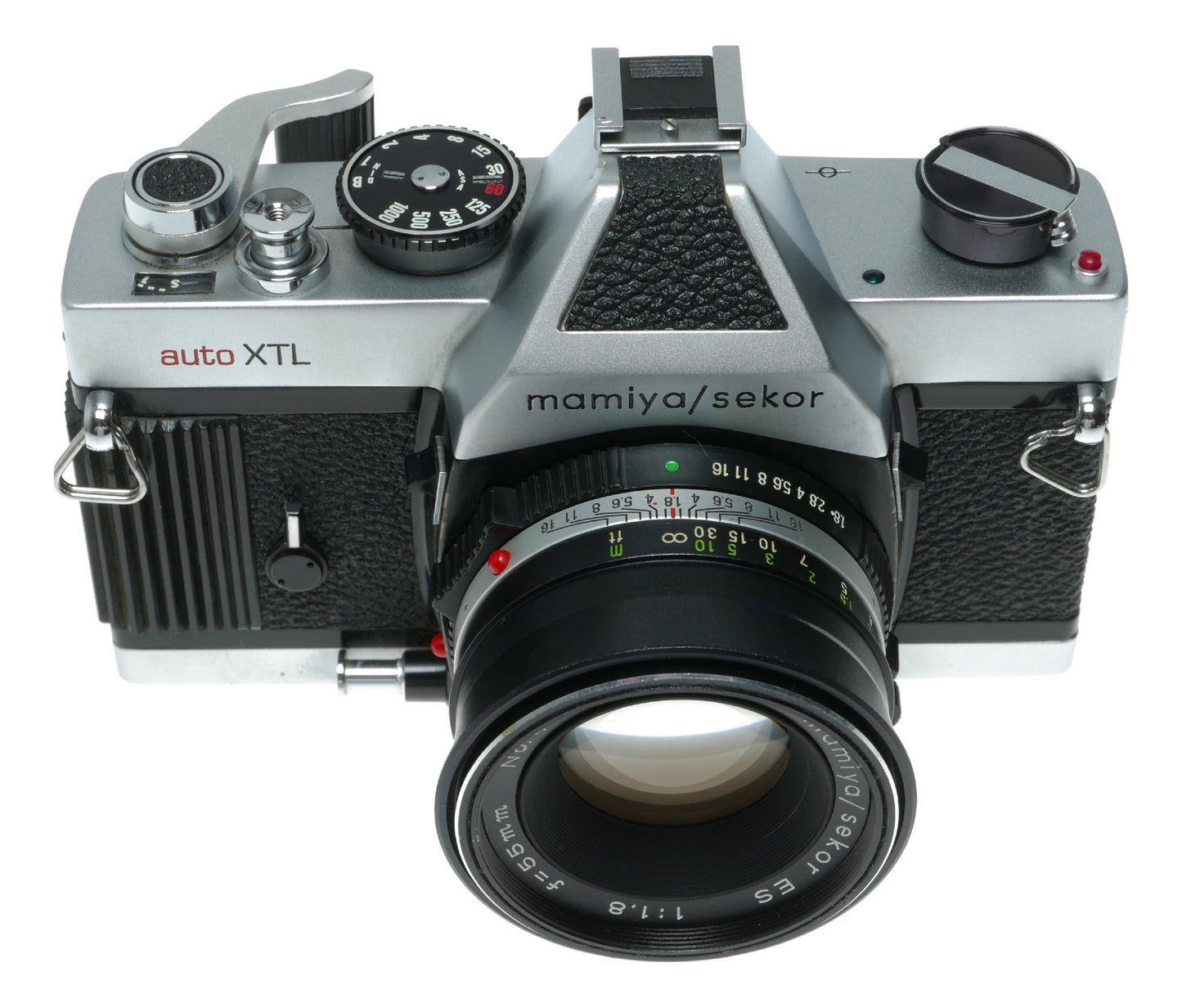 Mamiya/Sekor Auto XTL Vintage SLR Camera with 55mm f/1.8 Lens - View 3