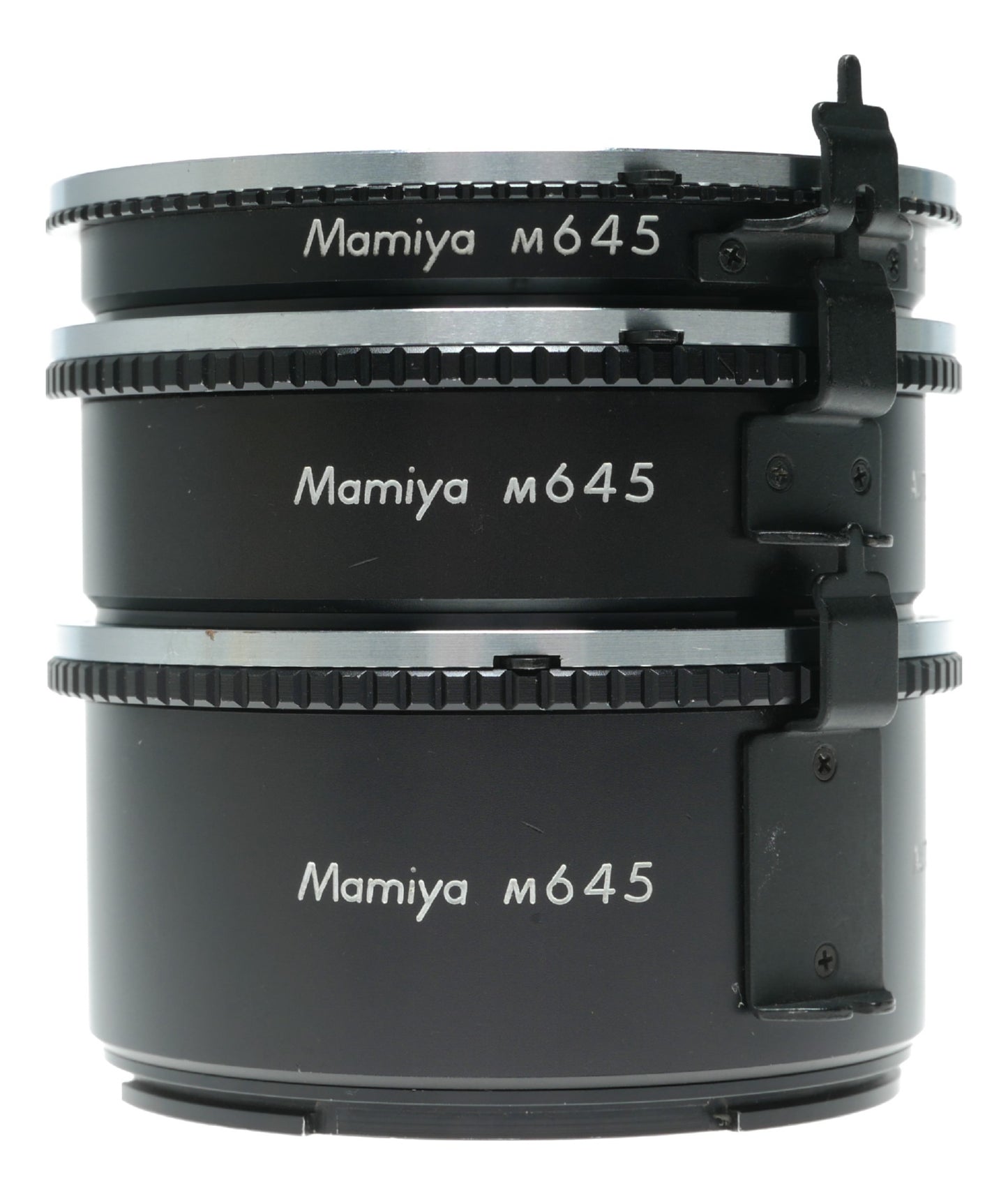 Mamiya M645 Auto Extension Ring Set No. 1, 2, 3 for Medium Format Camera - Japan - View 3