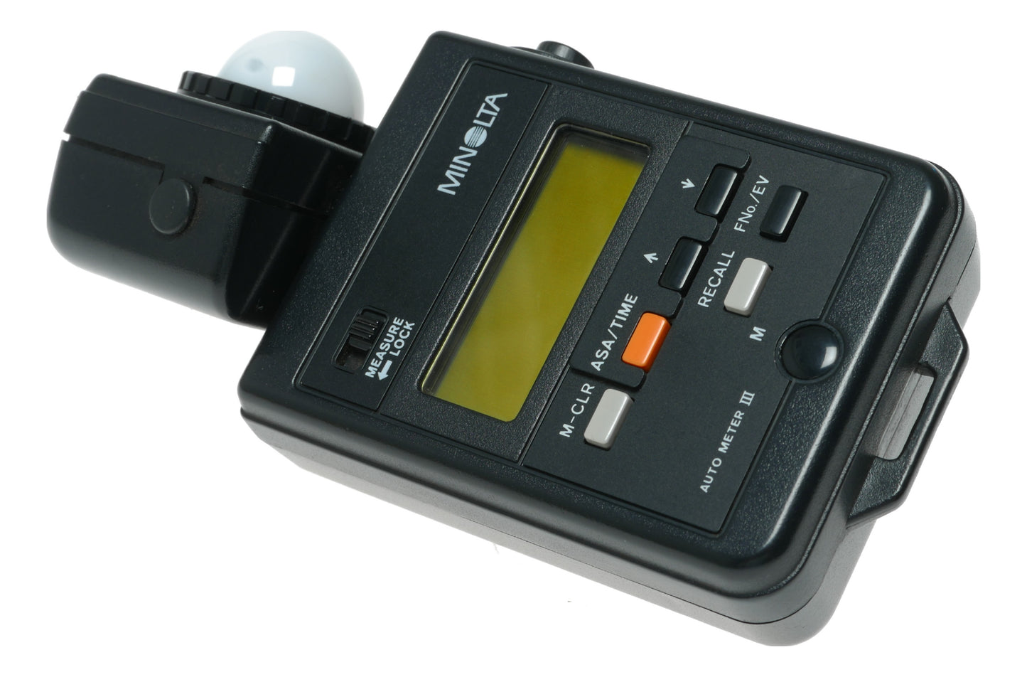 Minolta Auto Meter III Vintage Light Meter with Measure Lock and Illuminance Table - View 8