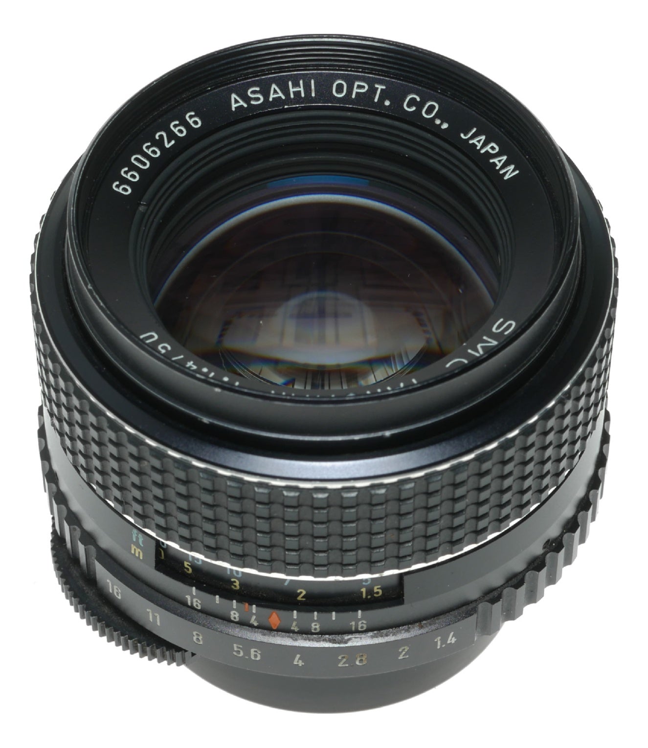Asahi Pentax SMC Takumar 1:1.4/50mm Vintage SLR Camera Lens - View 12
