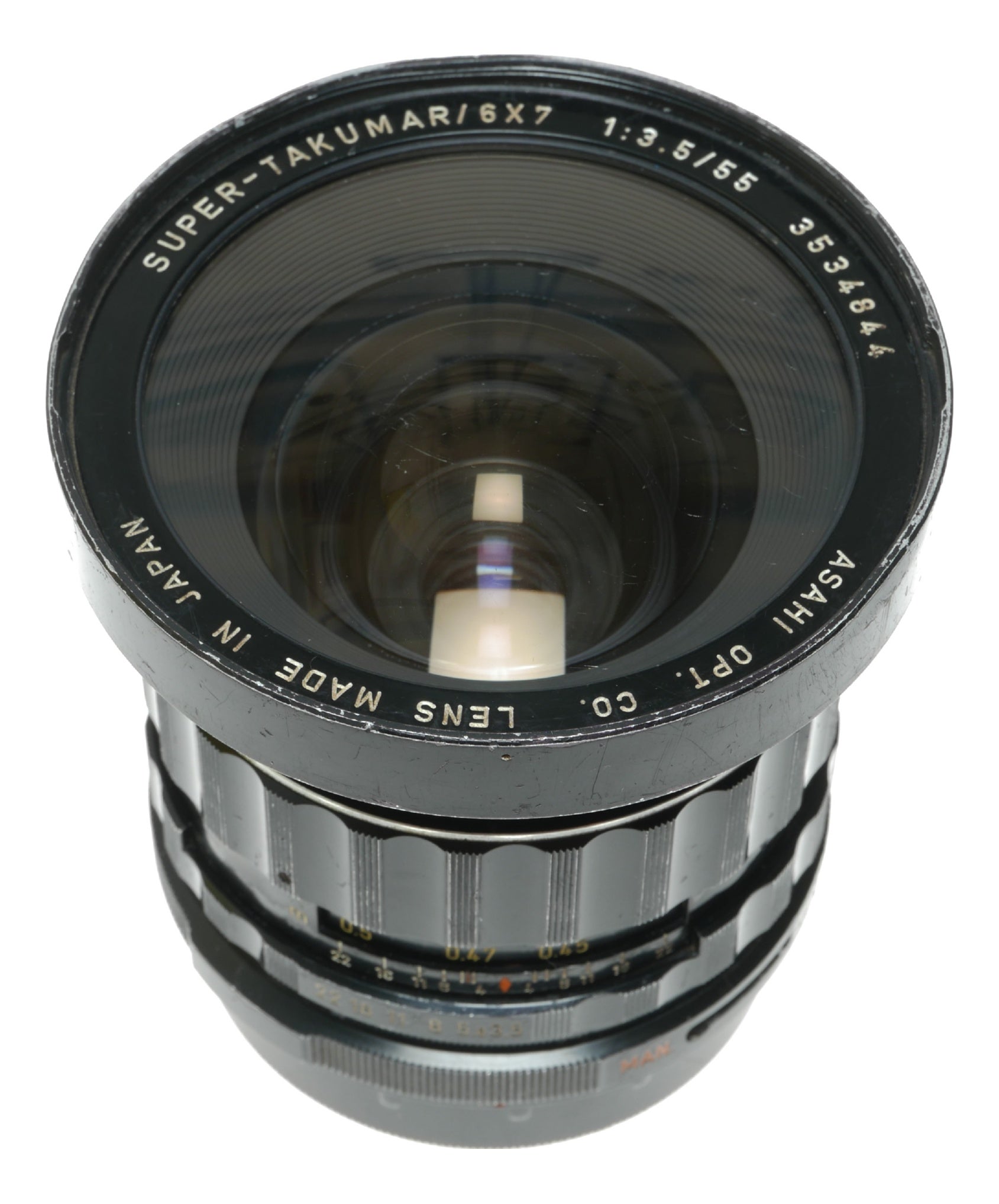 Asahi Pentax Super-Takumar 6x7 55mm f/3.5 Vintage Medium Format Camera Lens - View 9