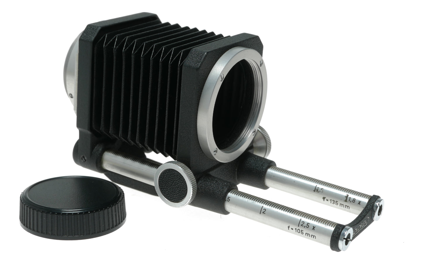 NOVOFLEX Vintage Telephoto Lens Set with 1.8x, 2.5x Magnification and 50mm, 105mm, 135mm Focal Lengths