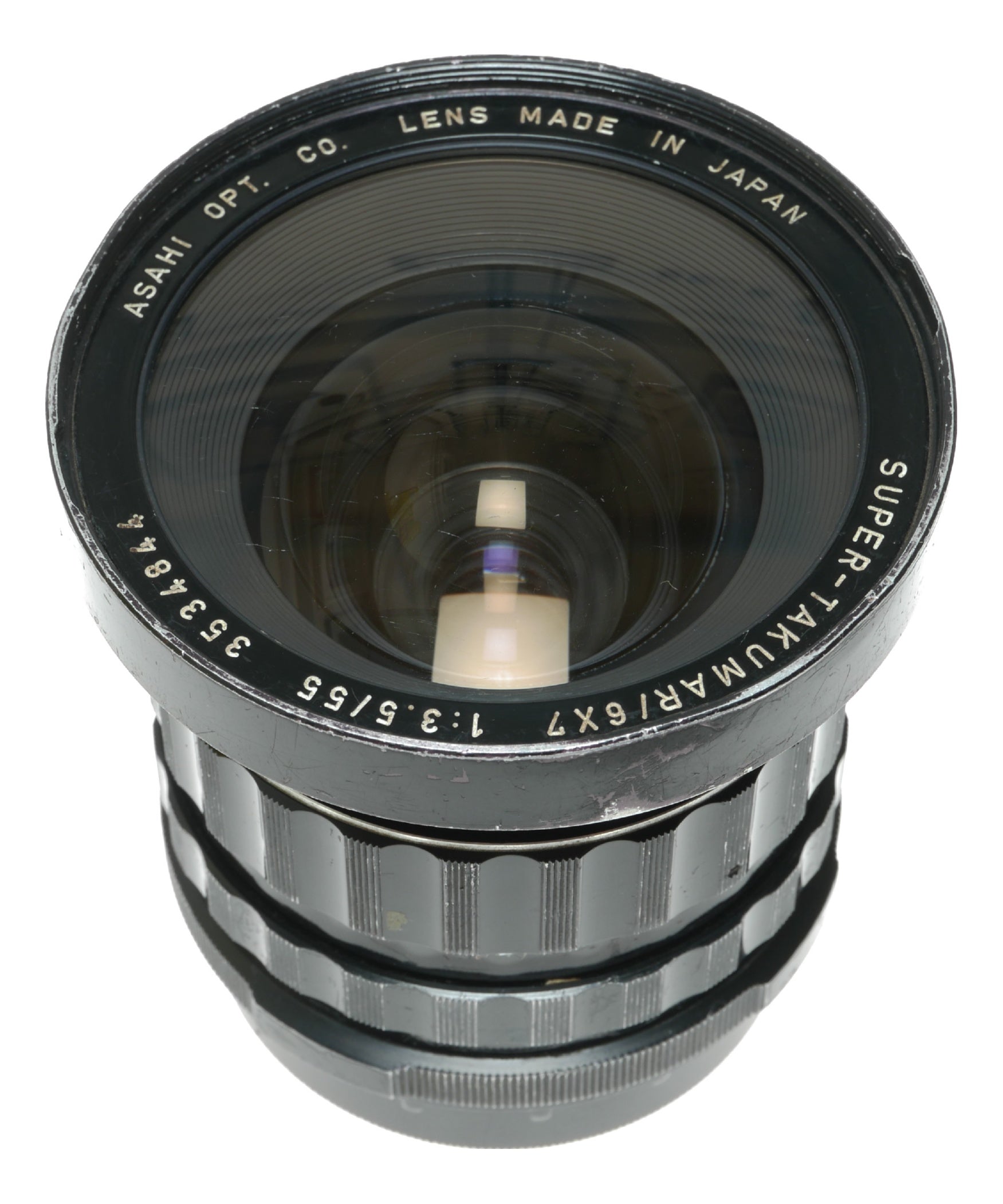Asahi Pentax Super-Takumar 6x7 55mm f/3.5 Vintage Medium Format Camera Lens - View 10