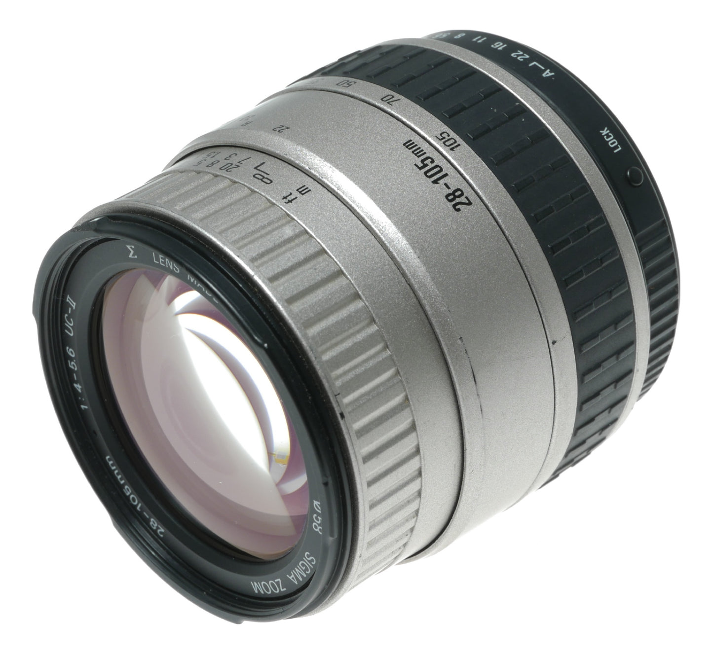 Sigma 28-105mm f/4-5.6 UC-II Zoom Lens, Made in Japan, Ø58mm Filter Thread - View 8