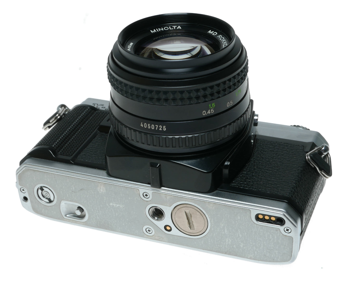 Minolta X-300 Vintage SLR Camera with Minolta MD Rokkor 50mm f/1.4 Lens - View 8