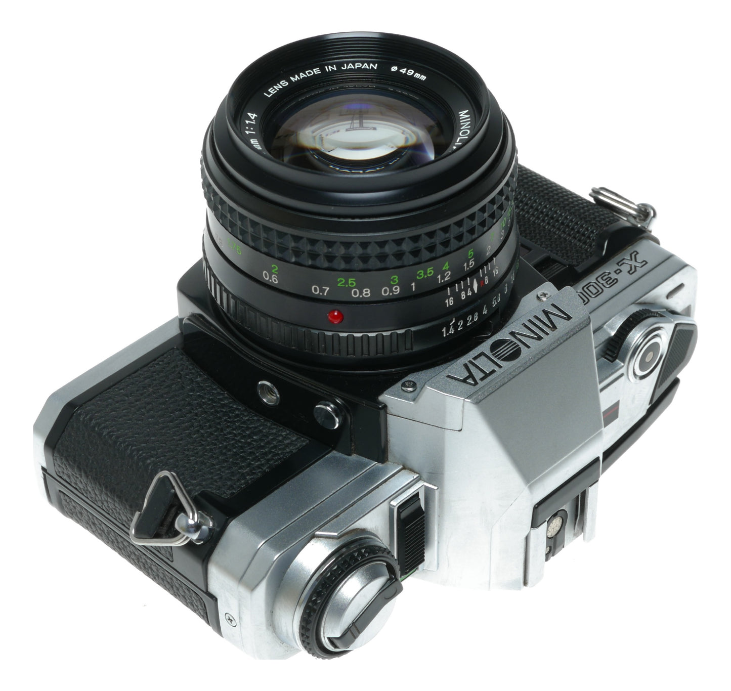 Minolta X-300 Vintage SLR Camera with Minolta MD Rokkor 50mm f/1.4 Lens - View 10