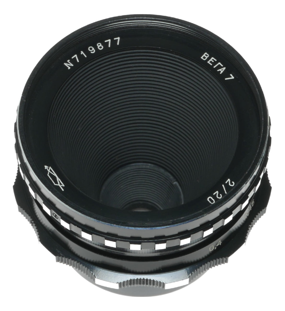 Vega 7 Vintage Soviet Lens with M42 Mount and Multiple Focus Distances - View 5