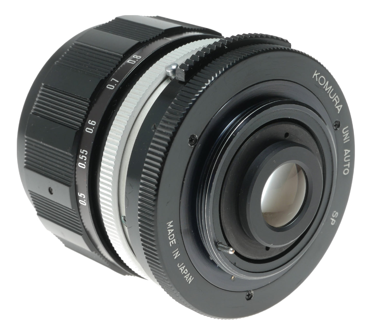 W-Komura Uni Auto 35mm f/2.5 Vintage Lens Made in Japan - View 4