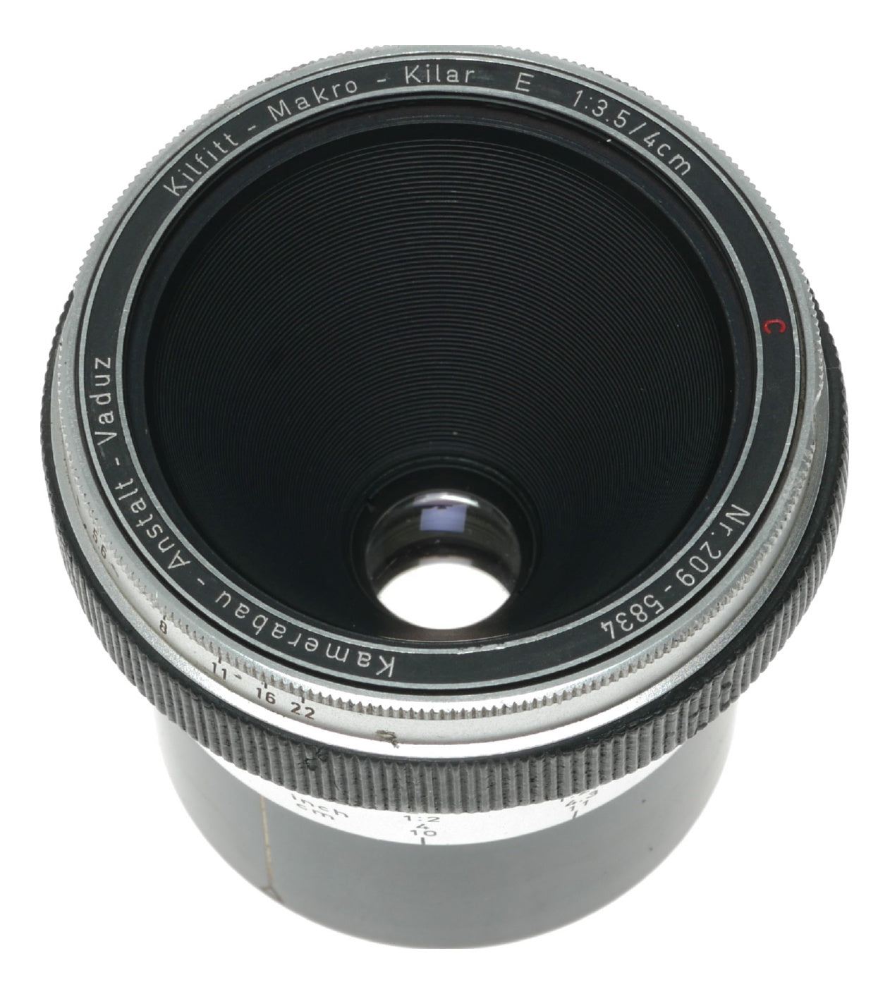 Kilfitt Makro-Kilar E 1:3.5/4cm Vintage Macro Lens by Kamerabau-Anstalt Vaduz - View 9